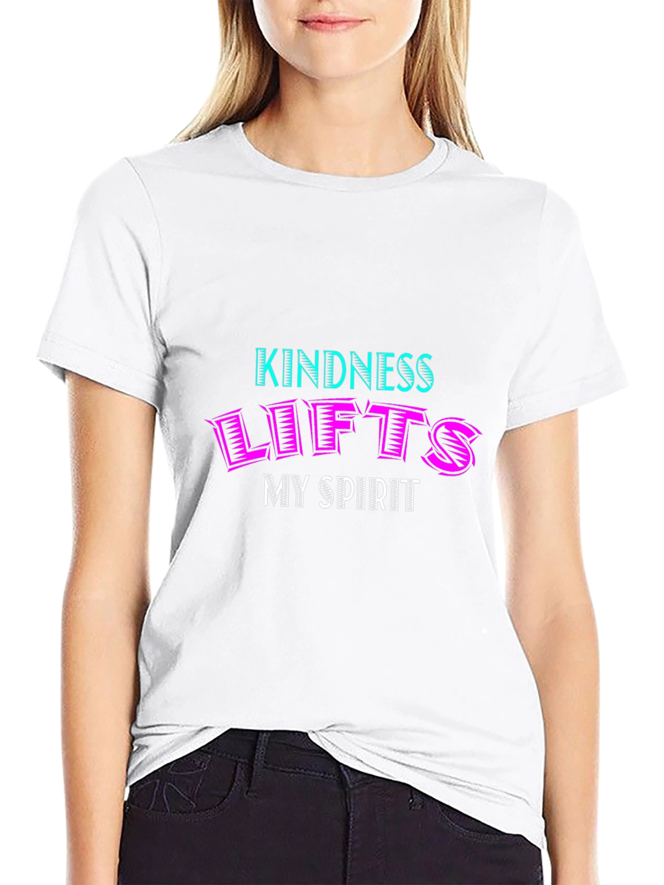 Kindness Lifts My Spirit Graphic Tee