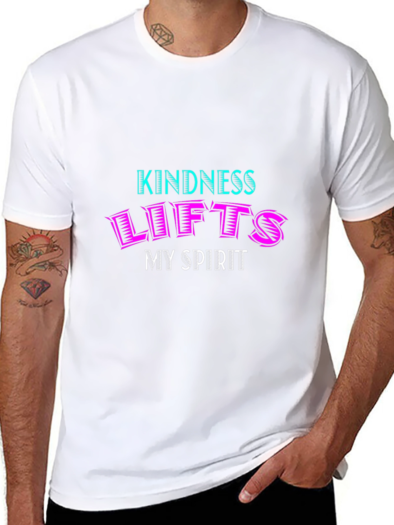 Kindness Lifts My Spirit Graphic Tee