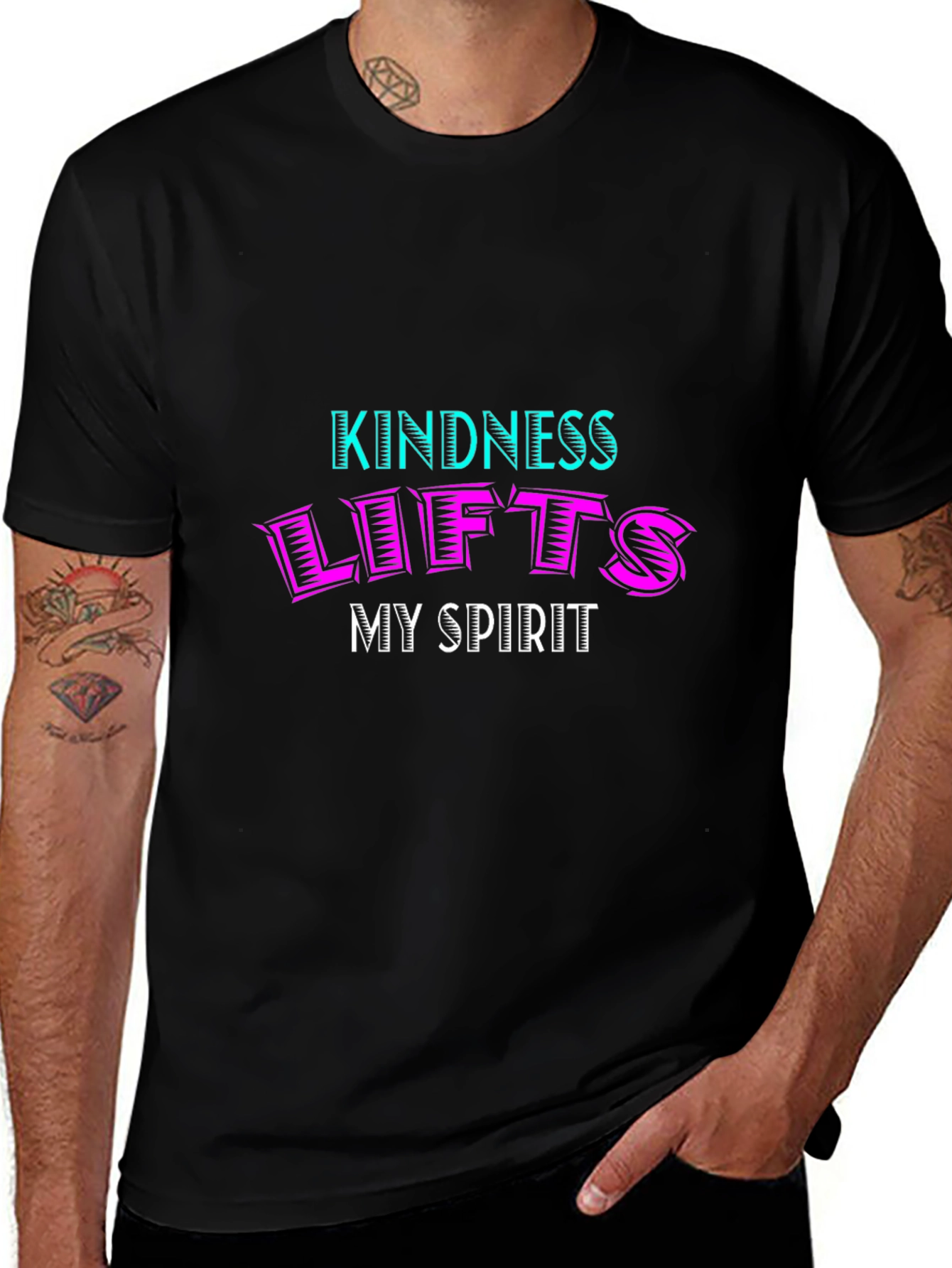 Kindness Lifts My Spirit Graphic Tee