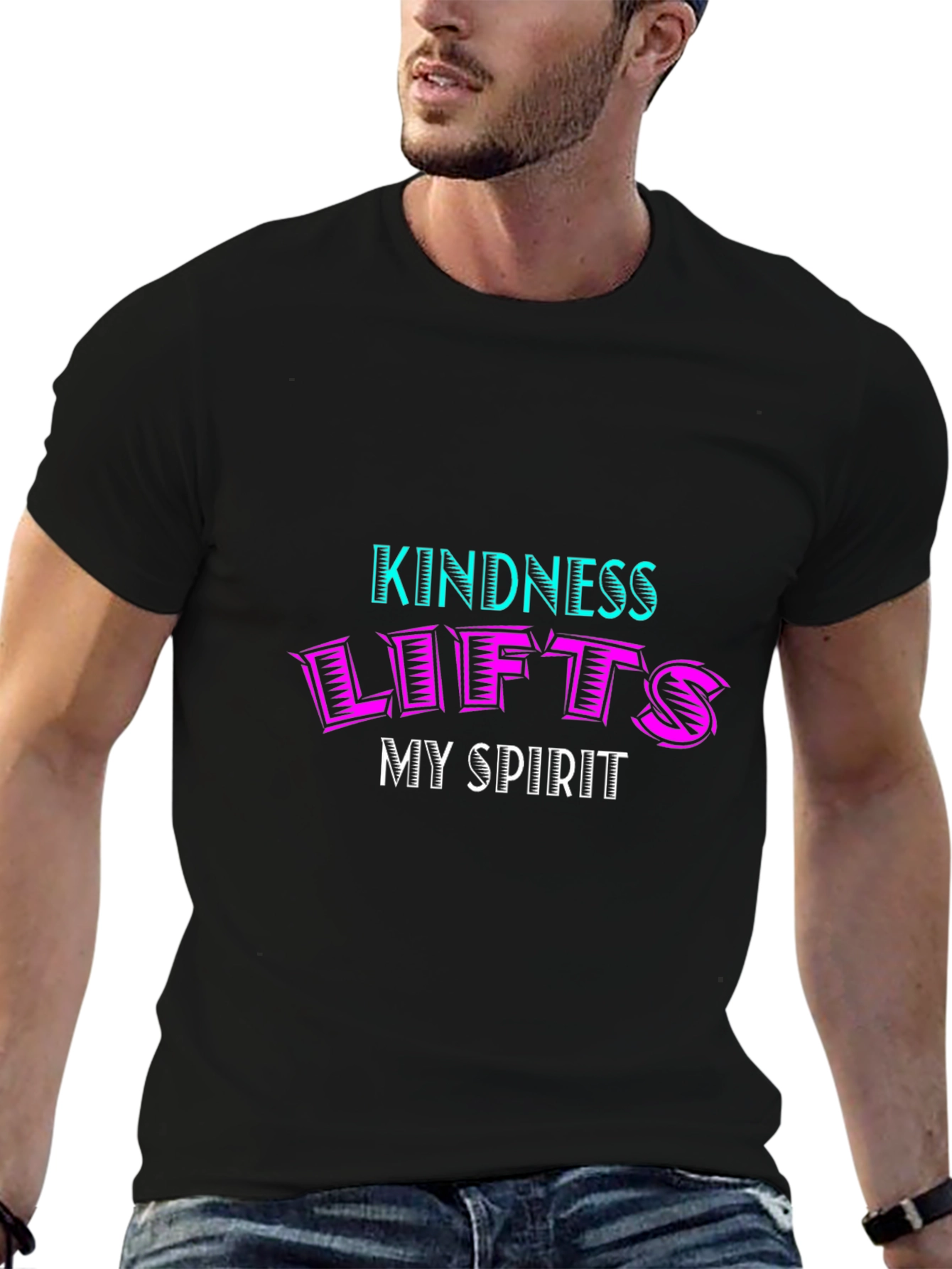 Kindness Lifts My Spirit Graphic Tee