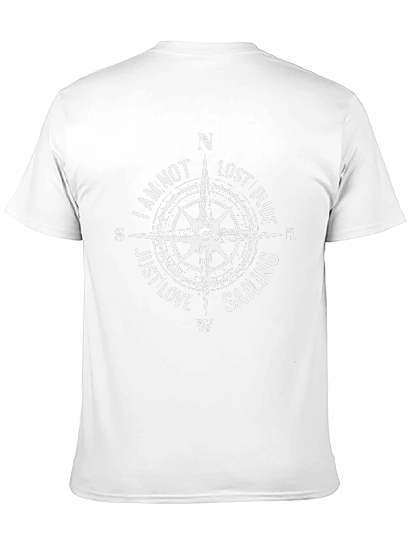 I am Not Lost Dude Sailing Graphic T-Shirt