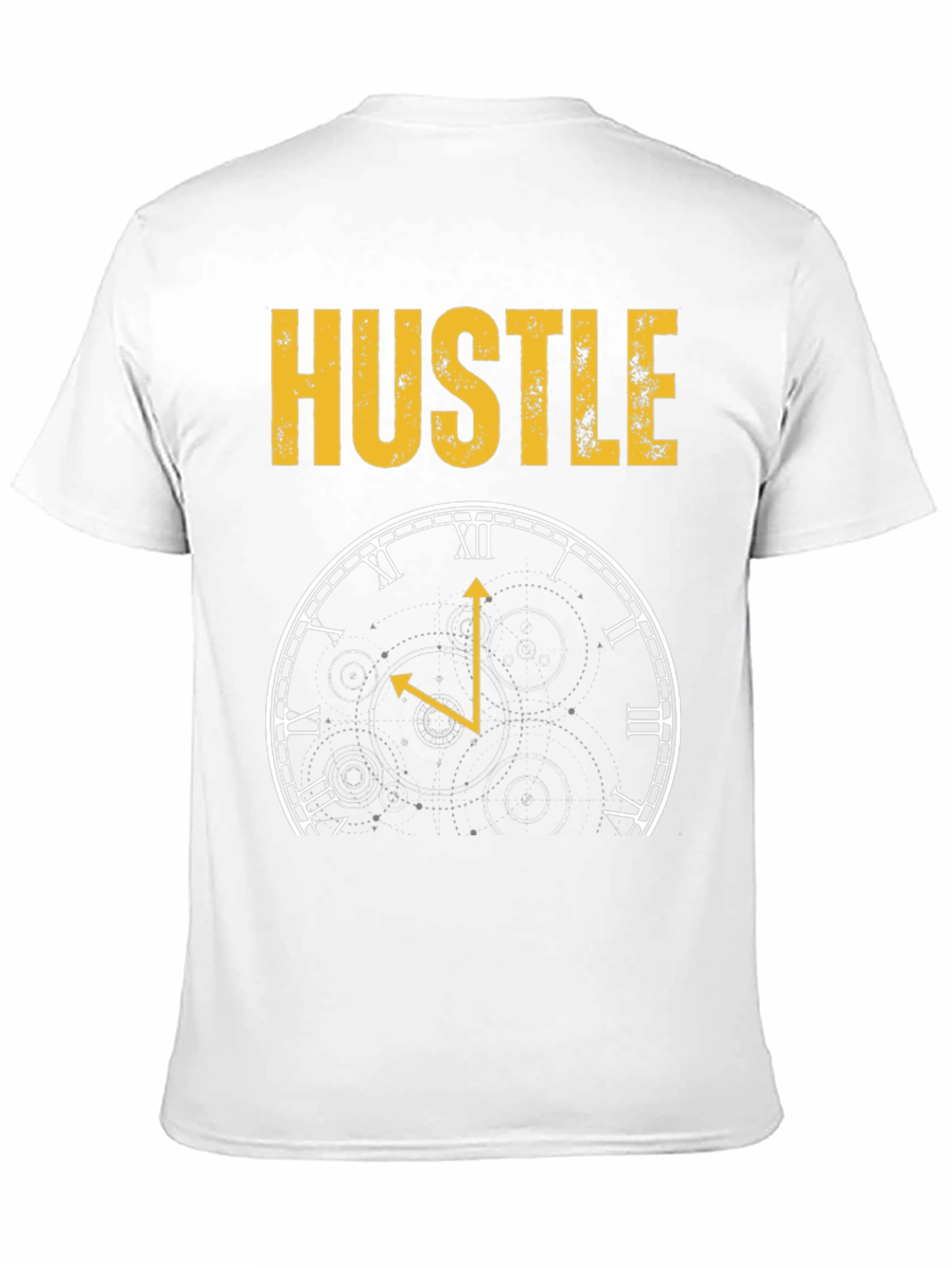Hustle Clock Black T-Shirt