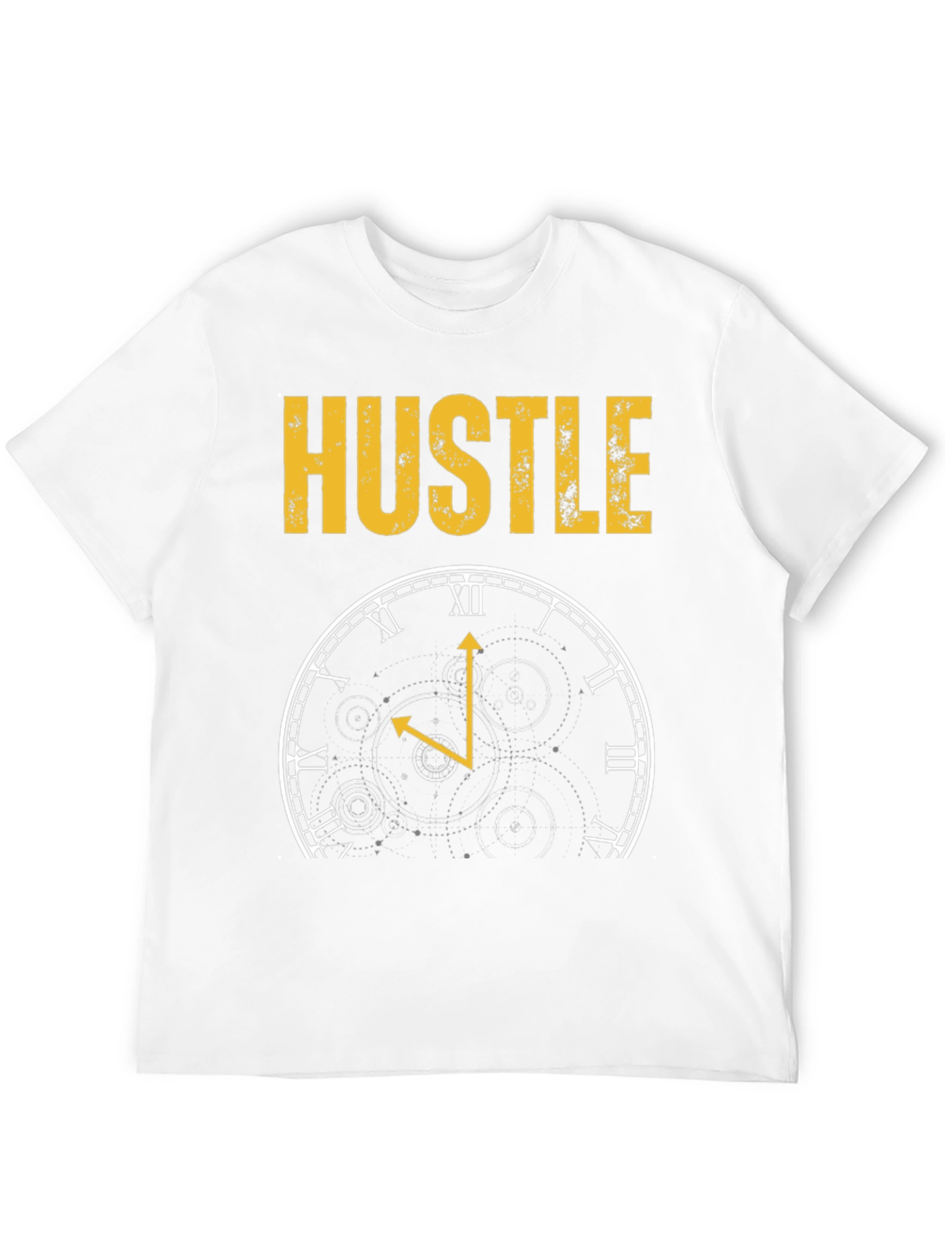 Hustle Clock Black T-Shirt