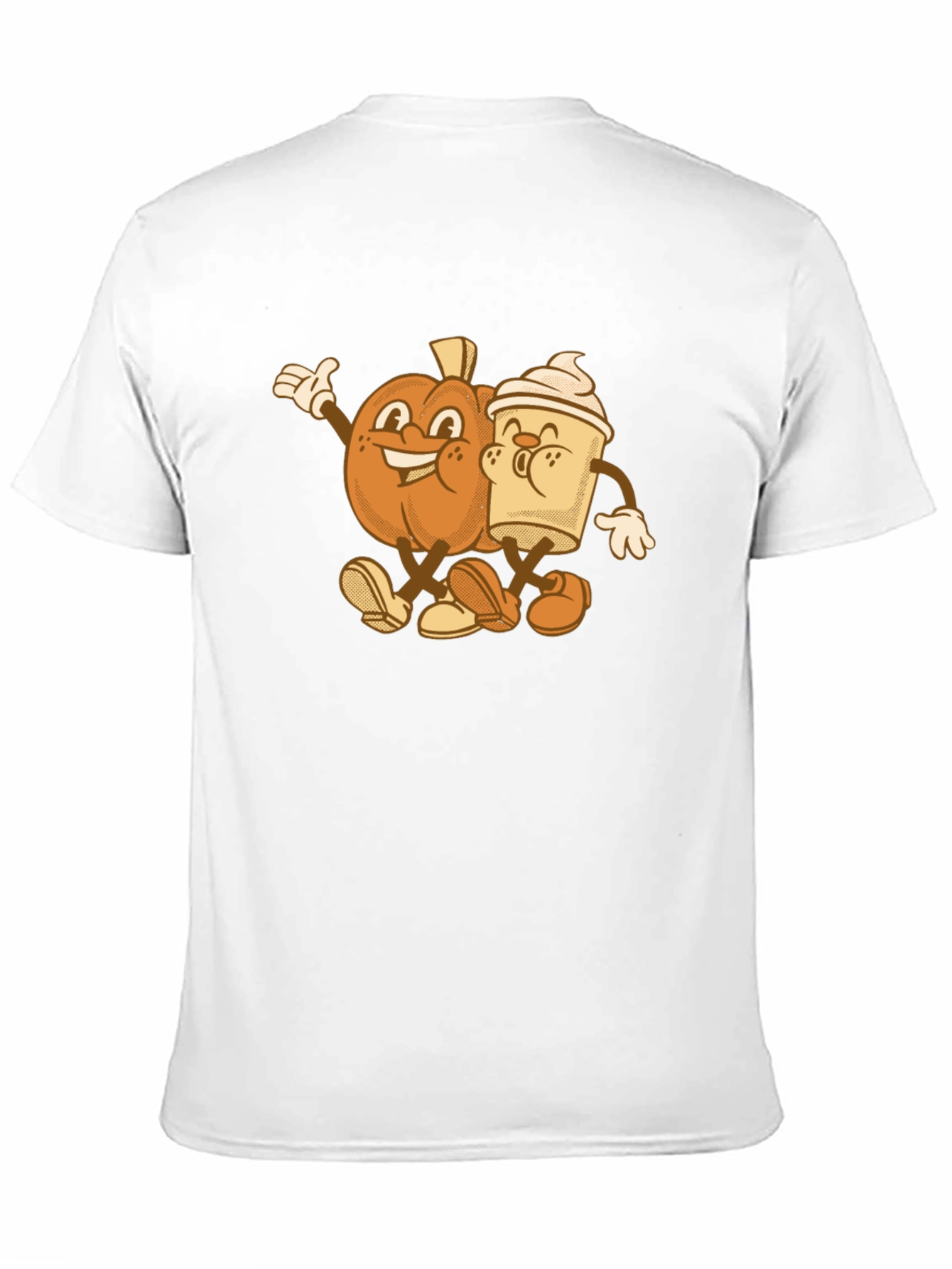 Pumpkin Spice Best Friends Graphic T-Shirt