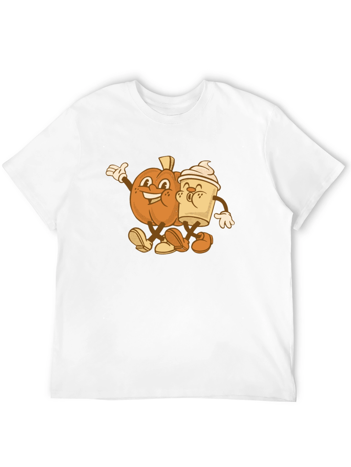 Pumpkin Spice Best Friends Graphic T-Shirt