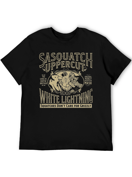 Sasquatch Uppercut White Lightning T-Shirt