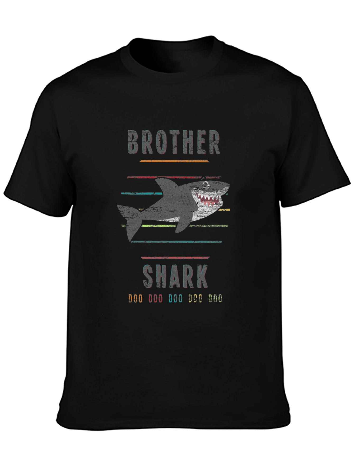 Brother Shark Graphic Tee - Black