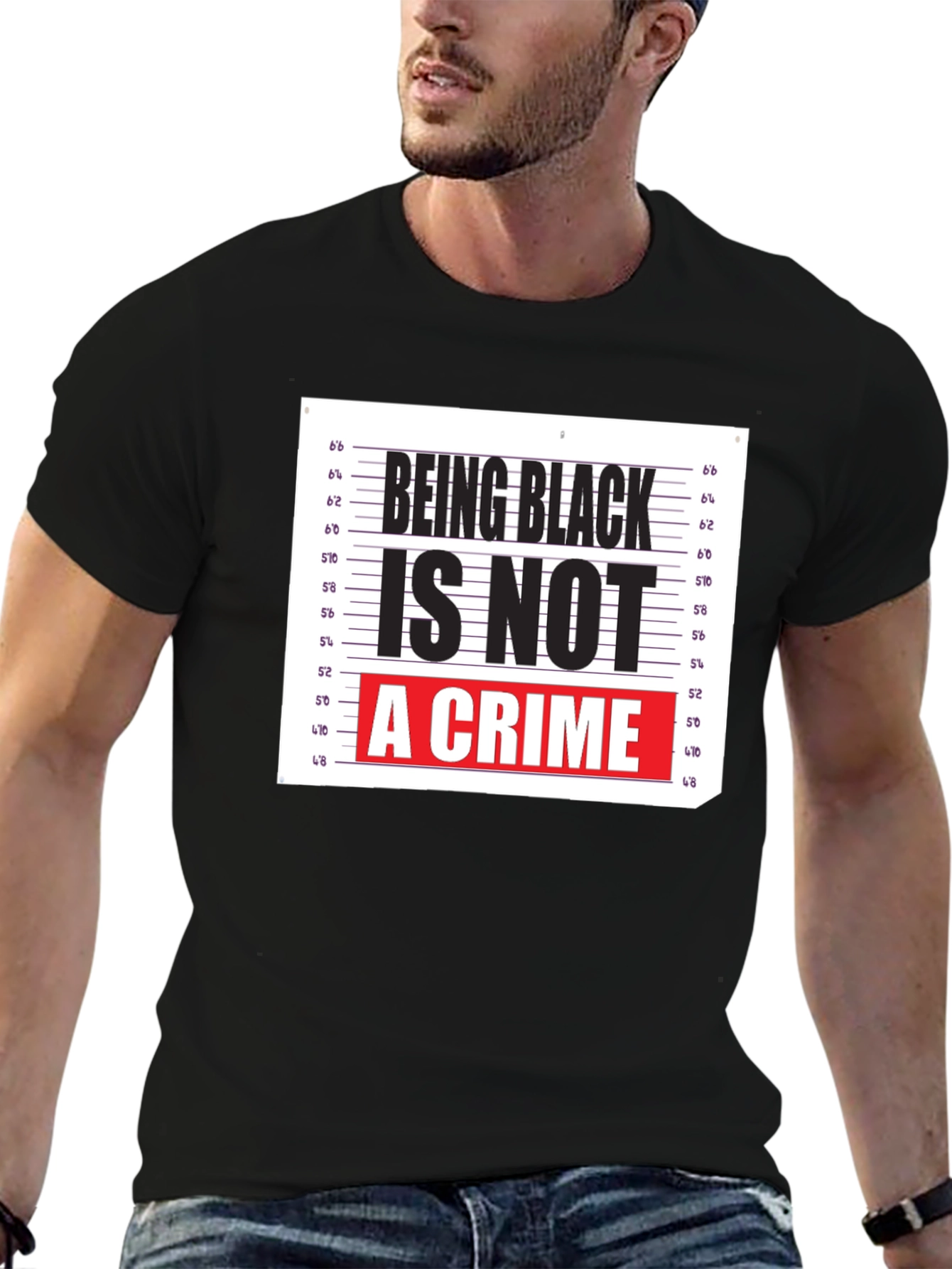 Being Black Is Not A Crime Graphic Tee
