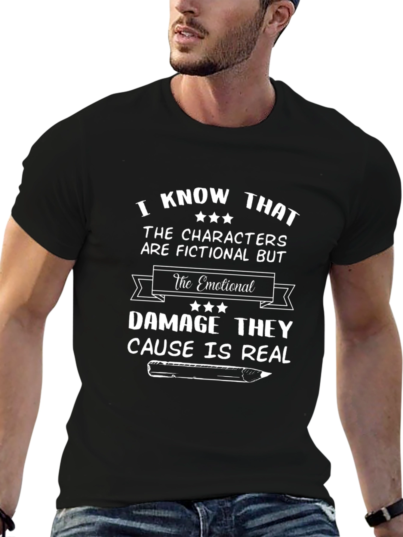 Emotional Damage T-Shirt for Writers