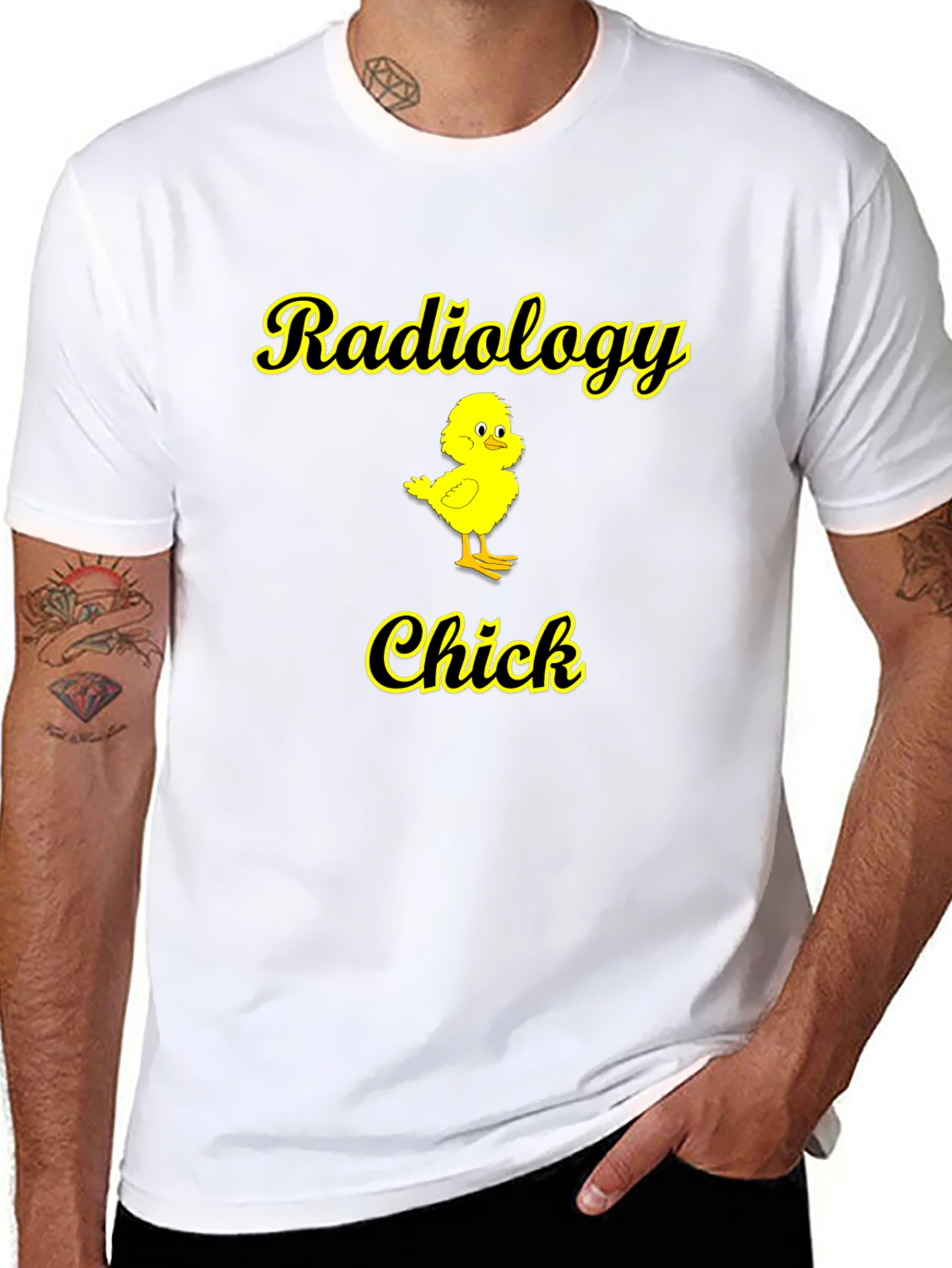 Radiology Chick T-Shirt - Cute & Funny Radiologist Tee