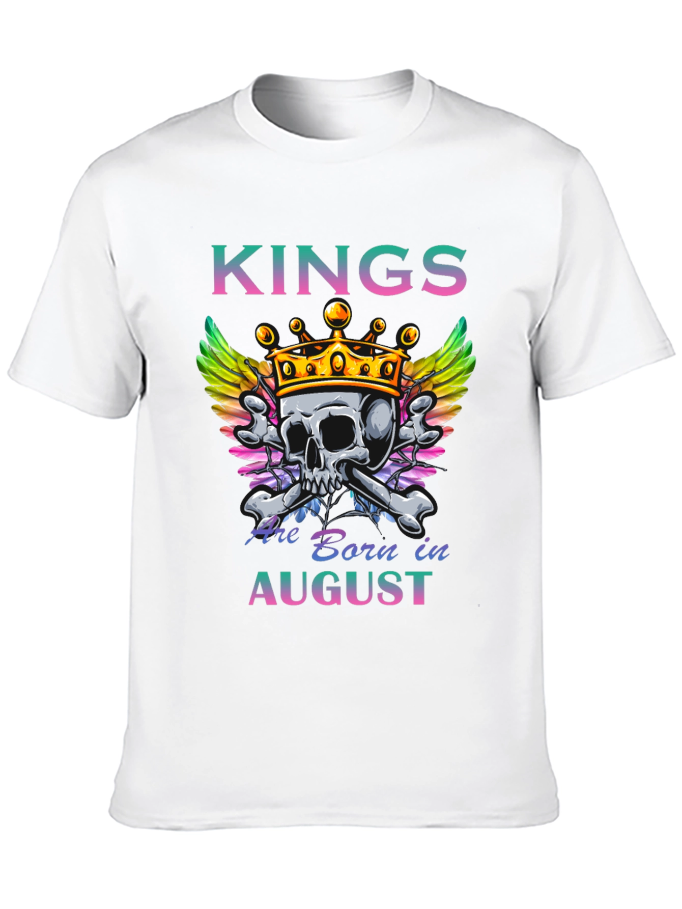Kings Born in August T-Shirt