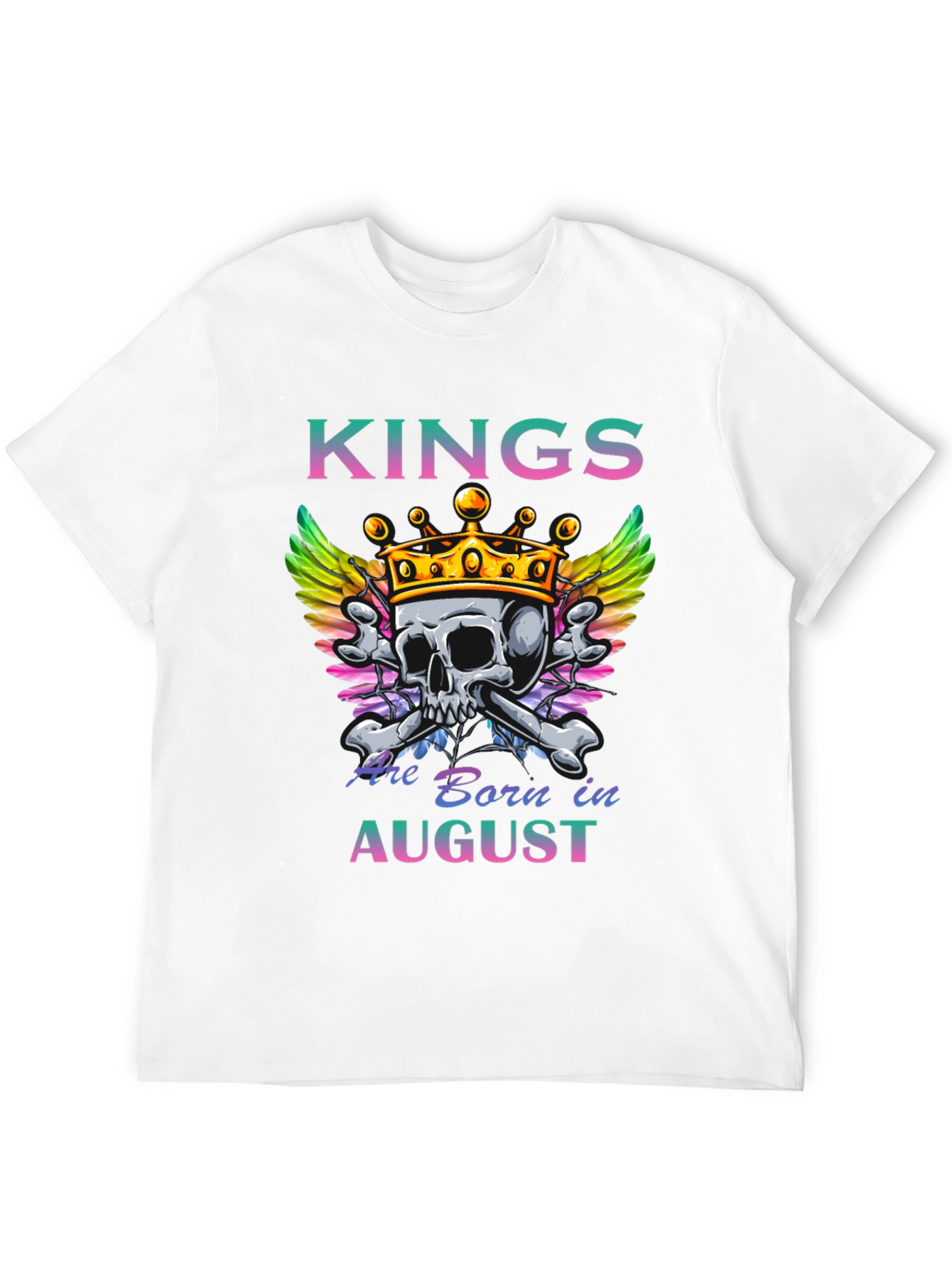 Kings Born in August T-Shirt
