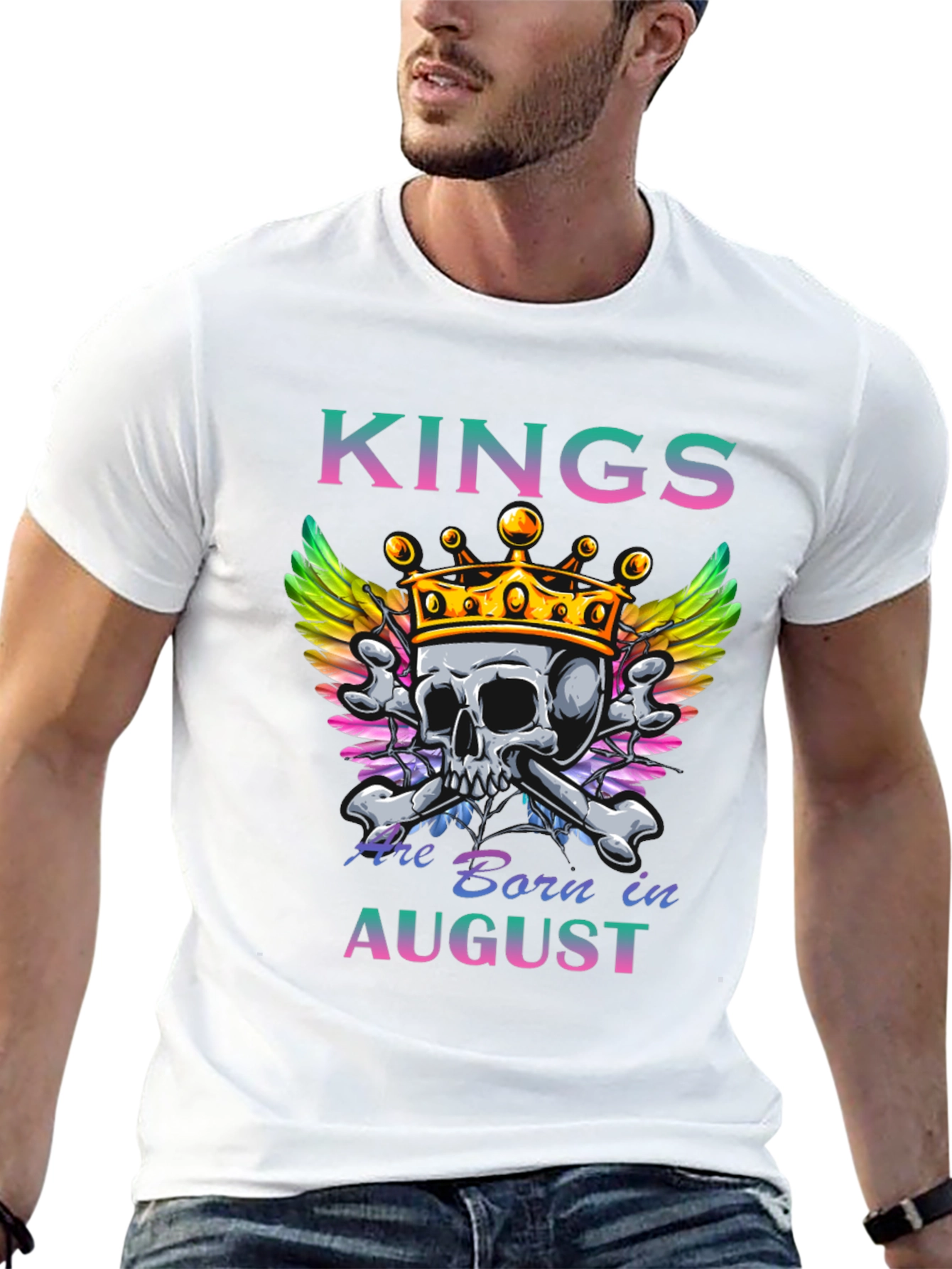 Kings Born in August T-Shirt