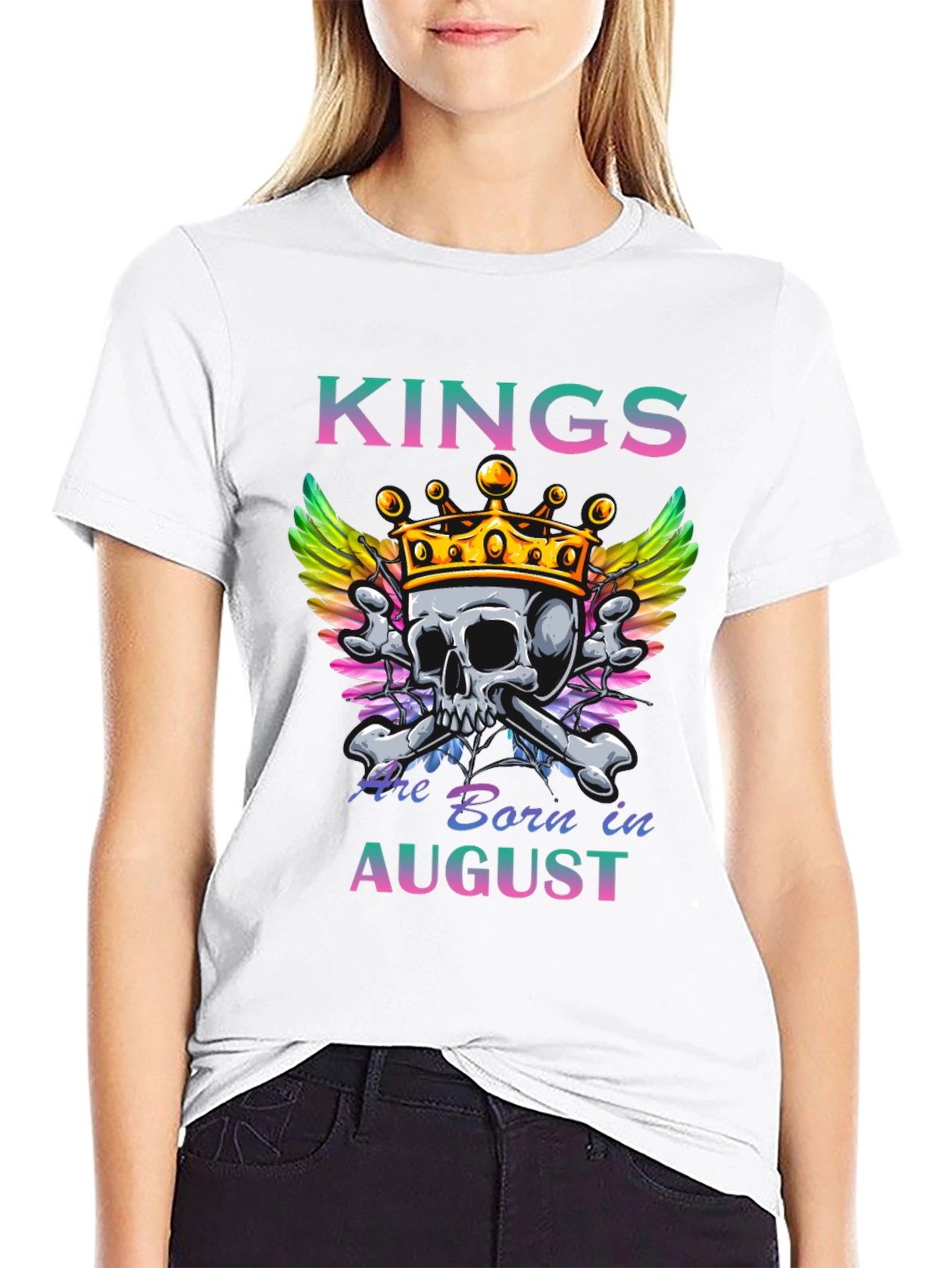 Kings Born in August T-Shirt