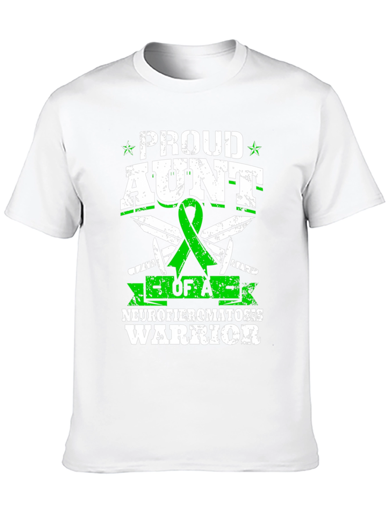 Proud Aunt Neurofibromatosis Warrior T-Shirt