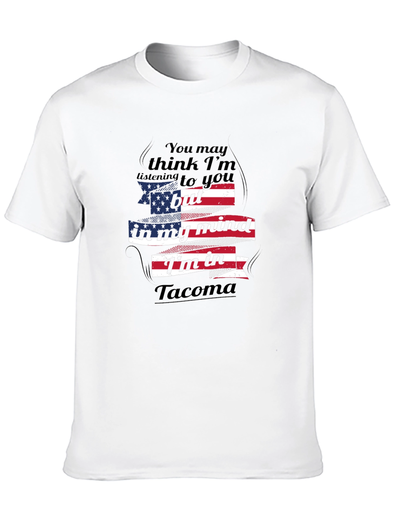 Tacoma Mind USA Flag T-Shirt