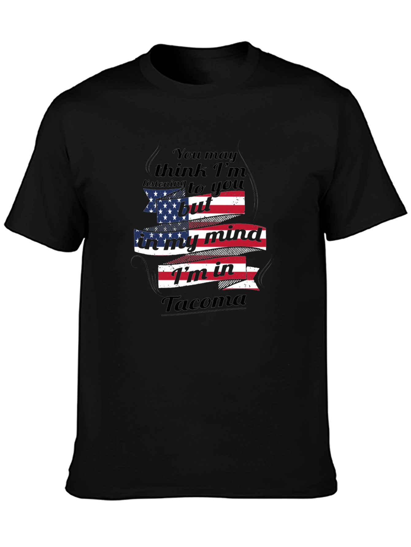 Tacoma Mind USA Flag T-Shirt