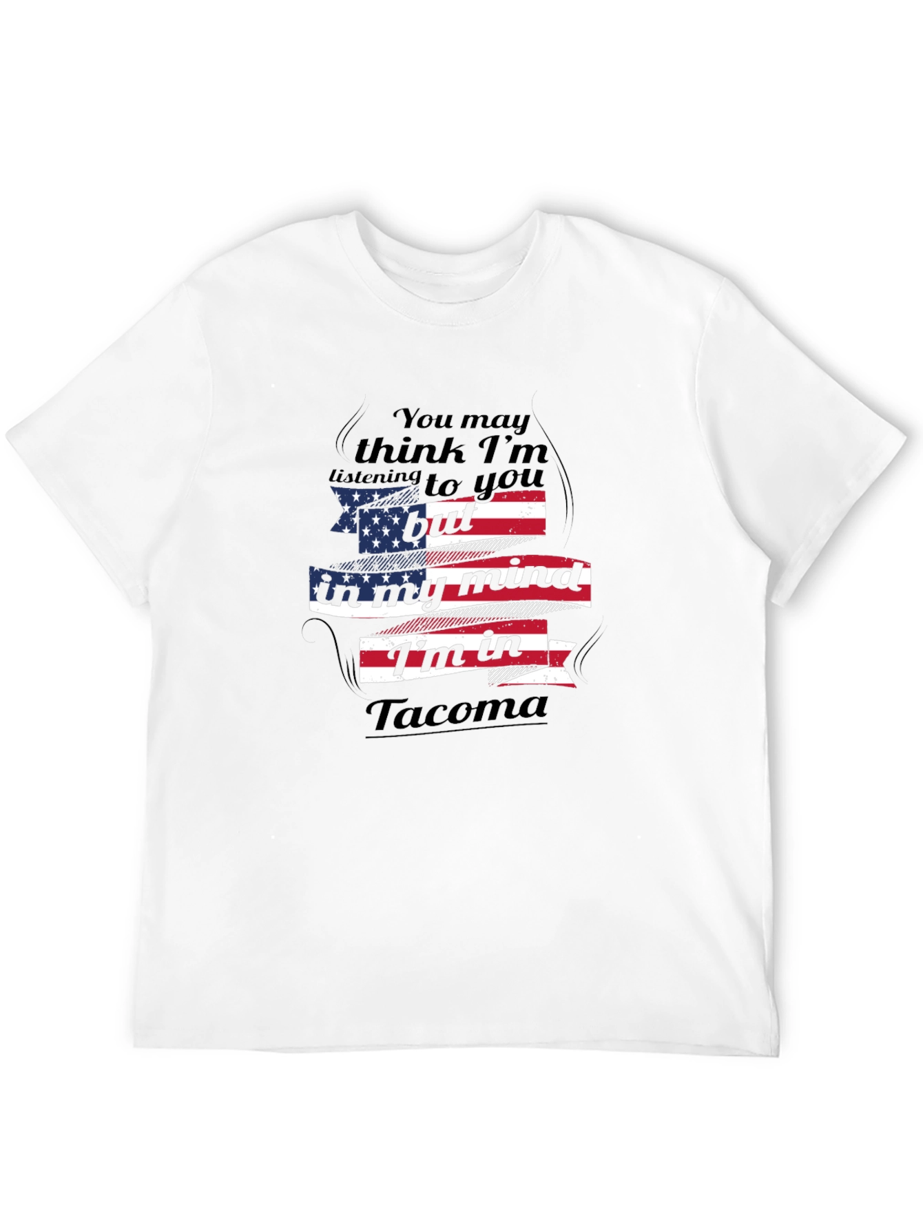 Tacoma Mind USA Flag T-Shirt