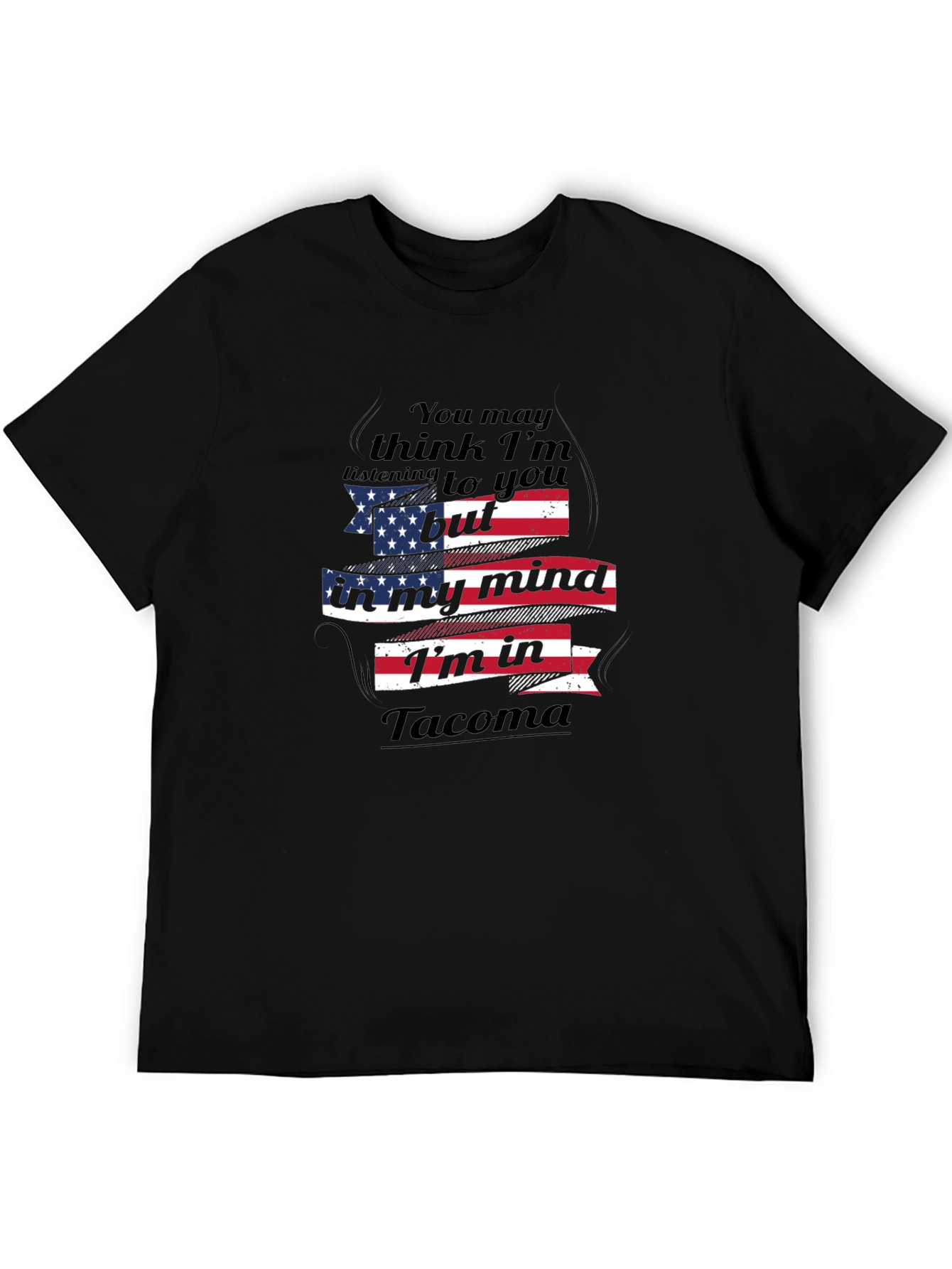 Tacoma Mind USA Flag T-Shirt