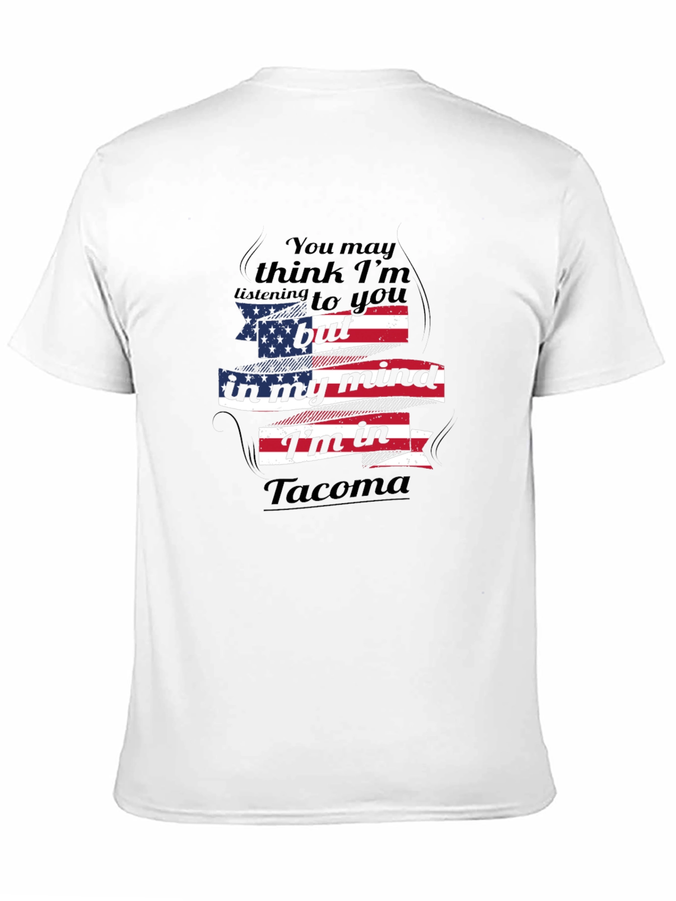 Tacoma Mind USA Flag T-Shirt