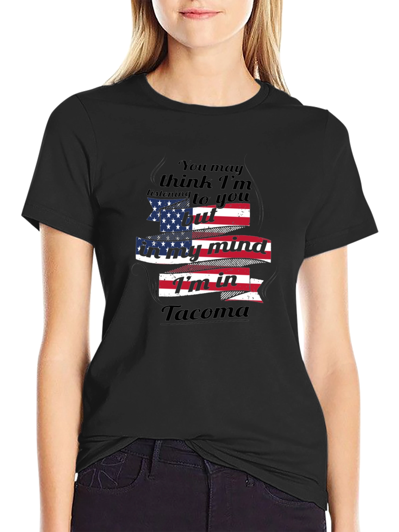 Tacoma Mind USA Flag T-Shirt