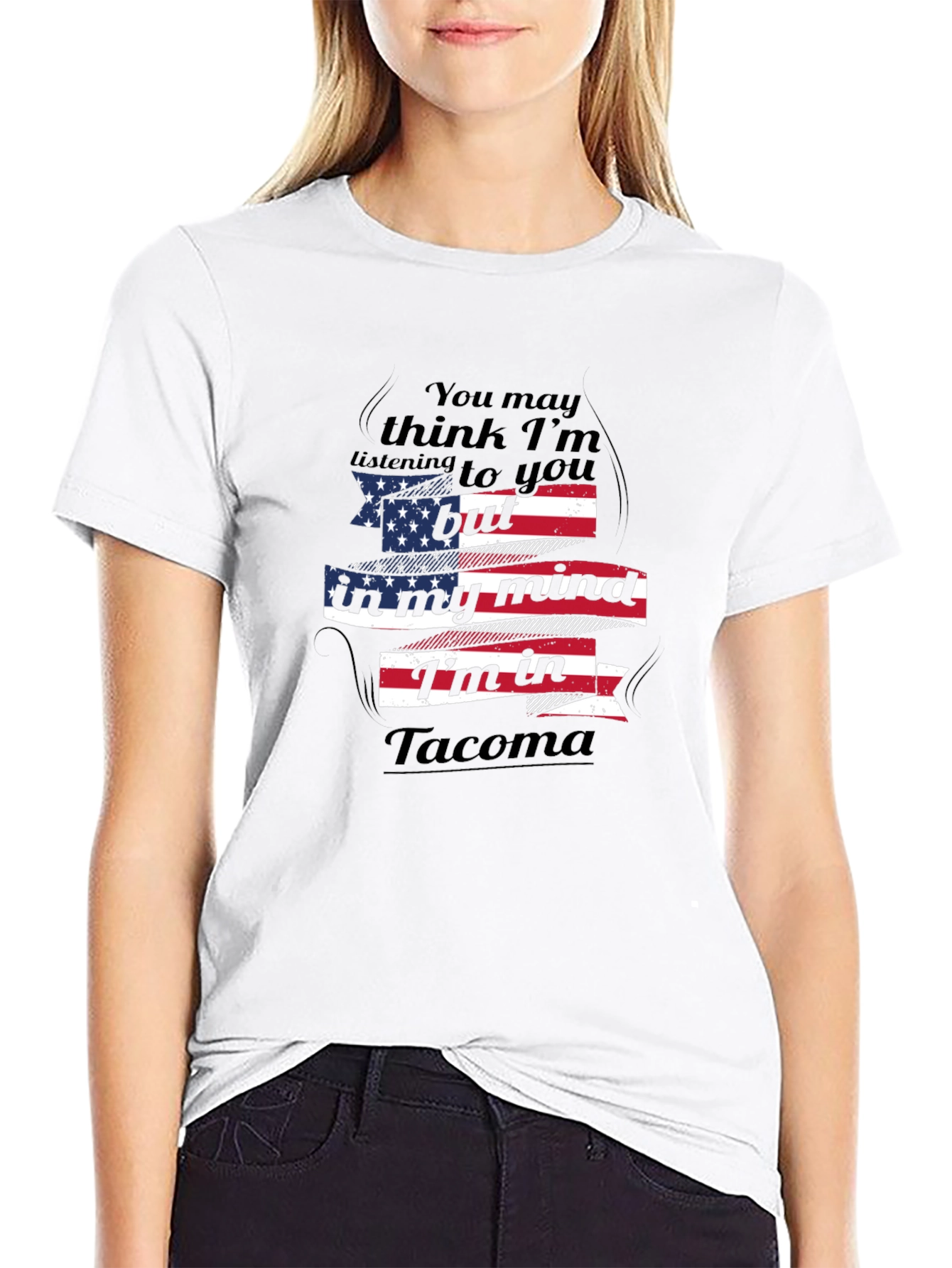 Tacoma Mind USA Flag T-Shirt