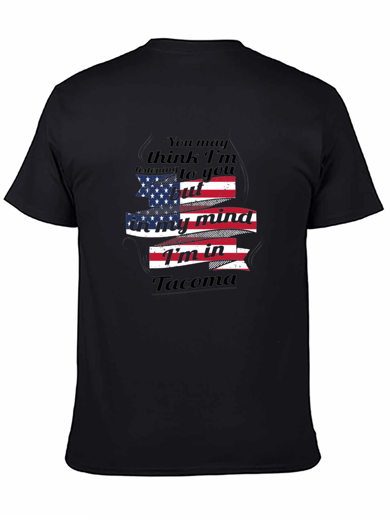 Tacoma Mind USA Flag T-Shirt