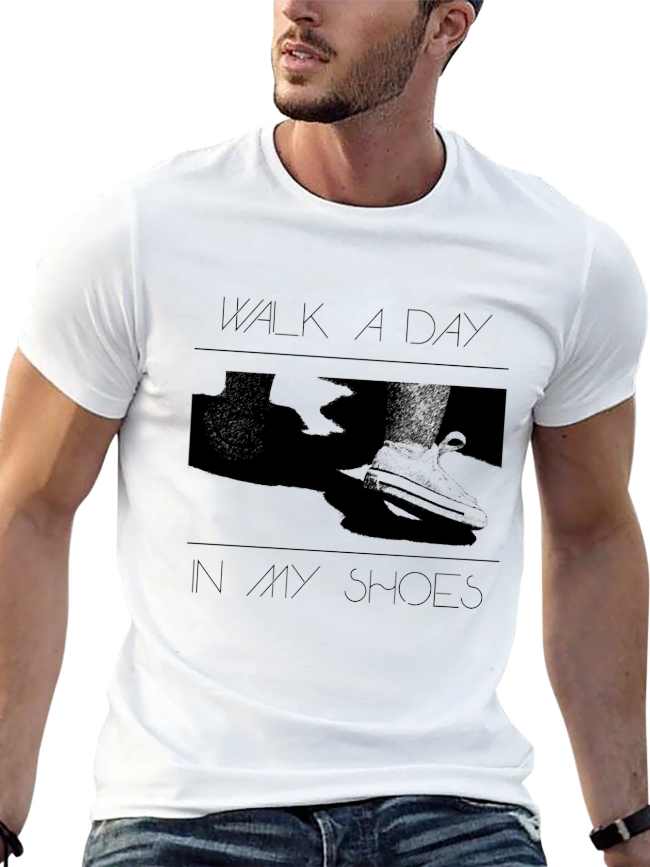 Walk A Day In My Shoes Graphic Tee