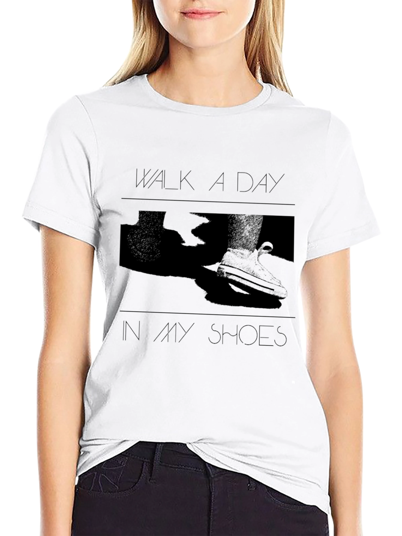 Walk A Day In My Shoes Graphic Tee