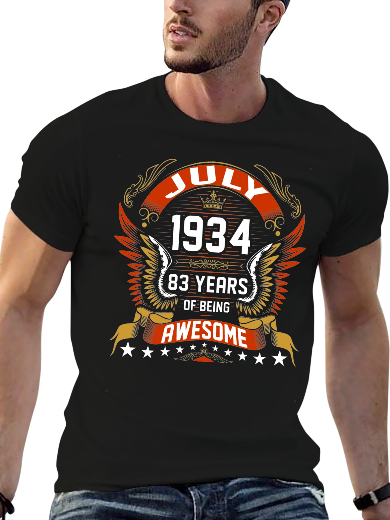 July 1934 Awesome Birthday T-Shirt