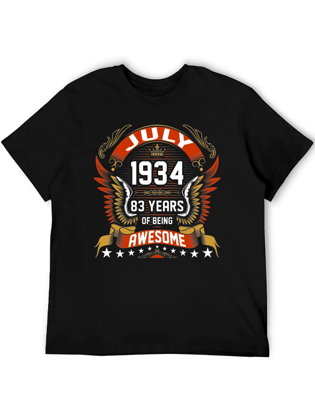 July 1934 Awesome Birthday T-Shirt