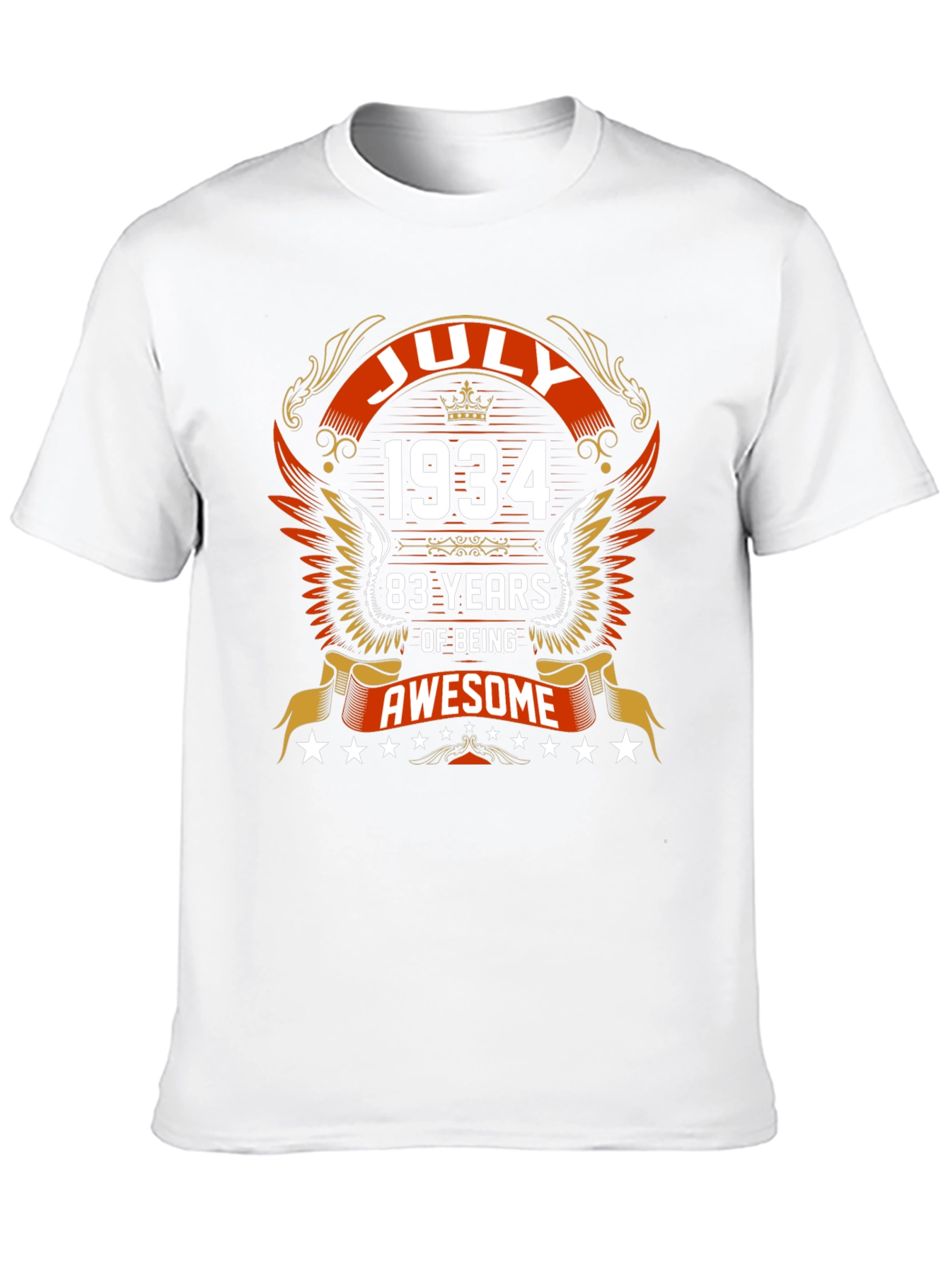 July 1934 Awesome Birthday T-Shirt