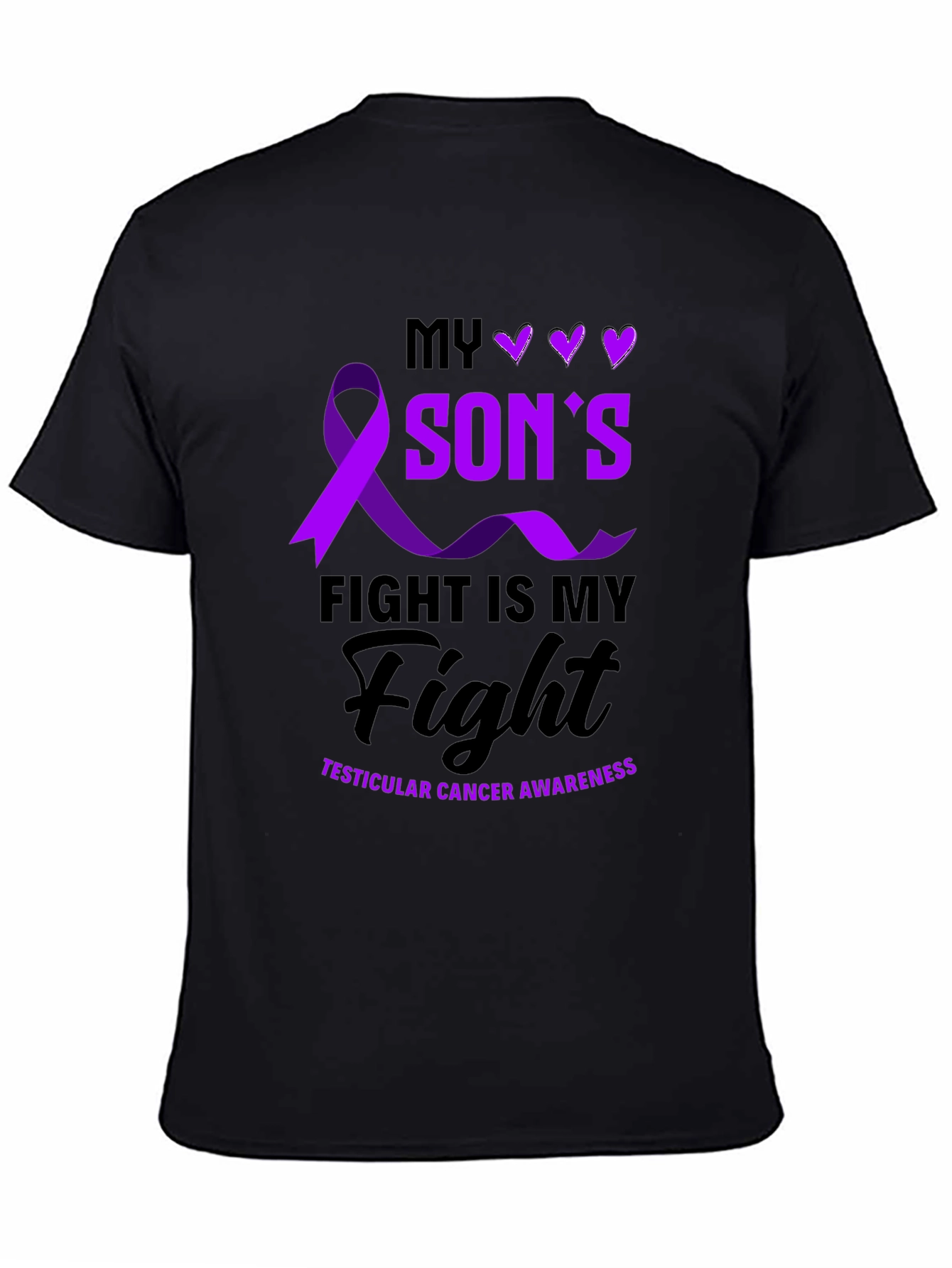 My Sons Fight Testicular Cancer Awareness T-Shirt