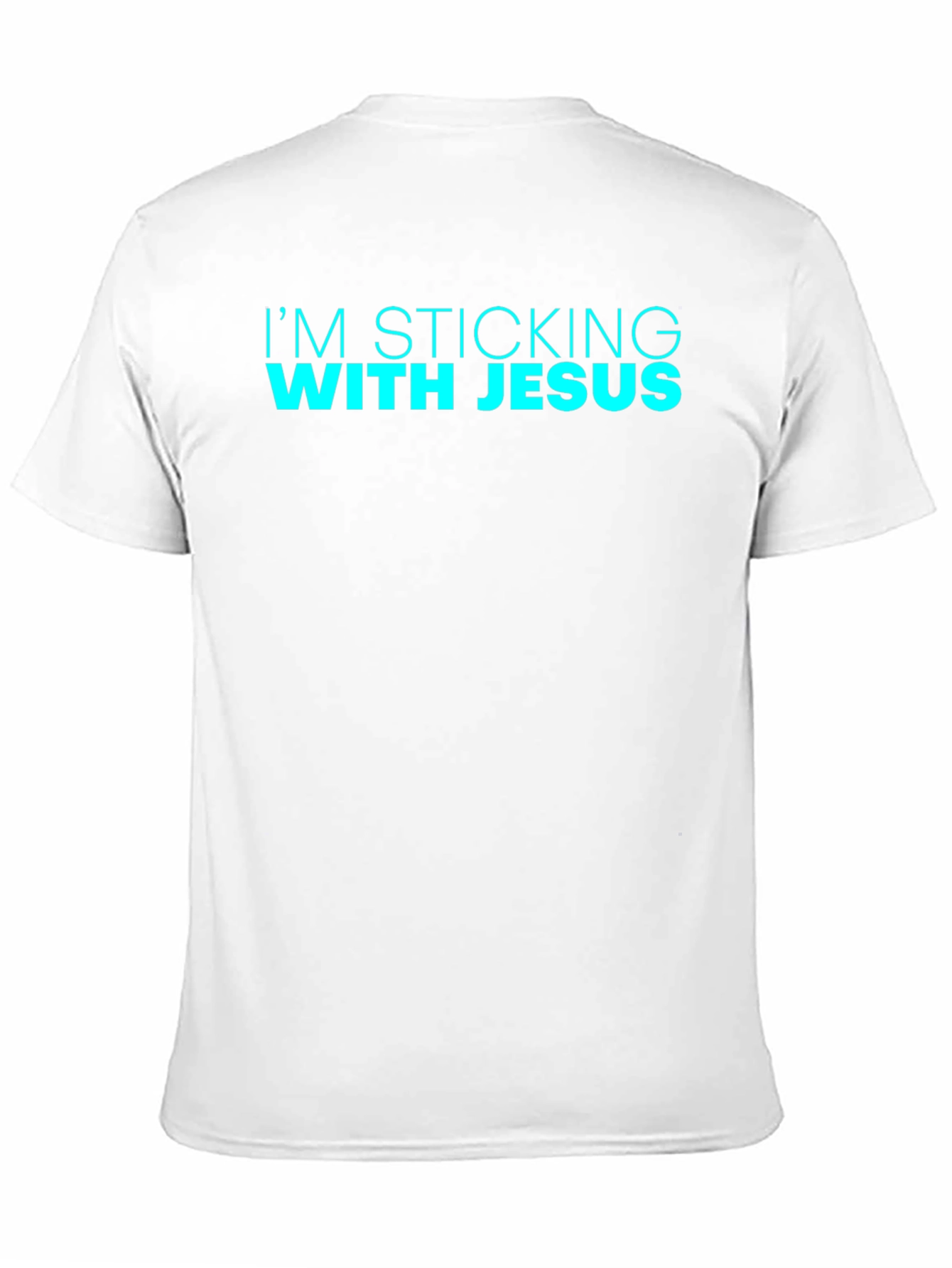 Im Sticking with Jesus Black T-Shirt
