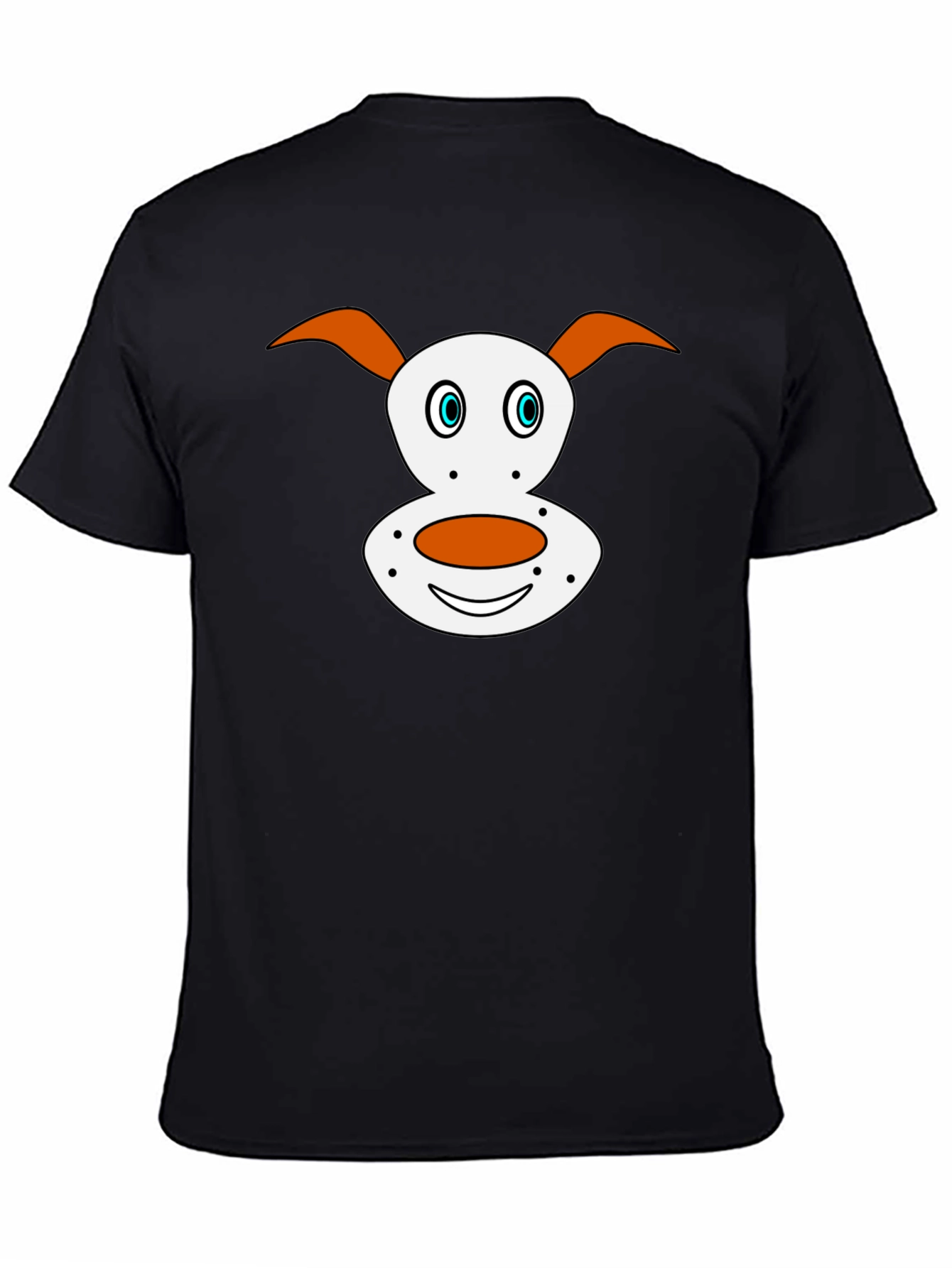 Cartoon Dog Face T-Shirt | Cute Dog Graphic Tee | Funny Dog Lover Shirt | Dog Lover Gift | Free Shipping $50+