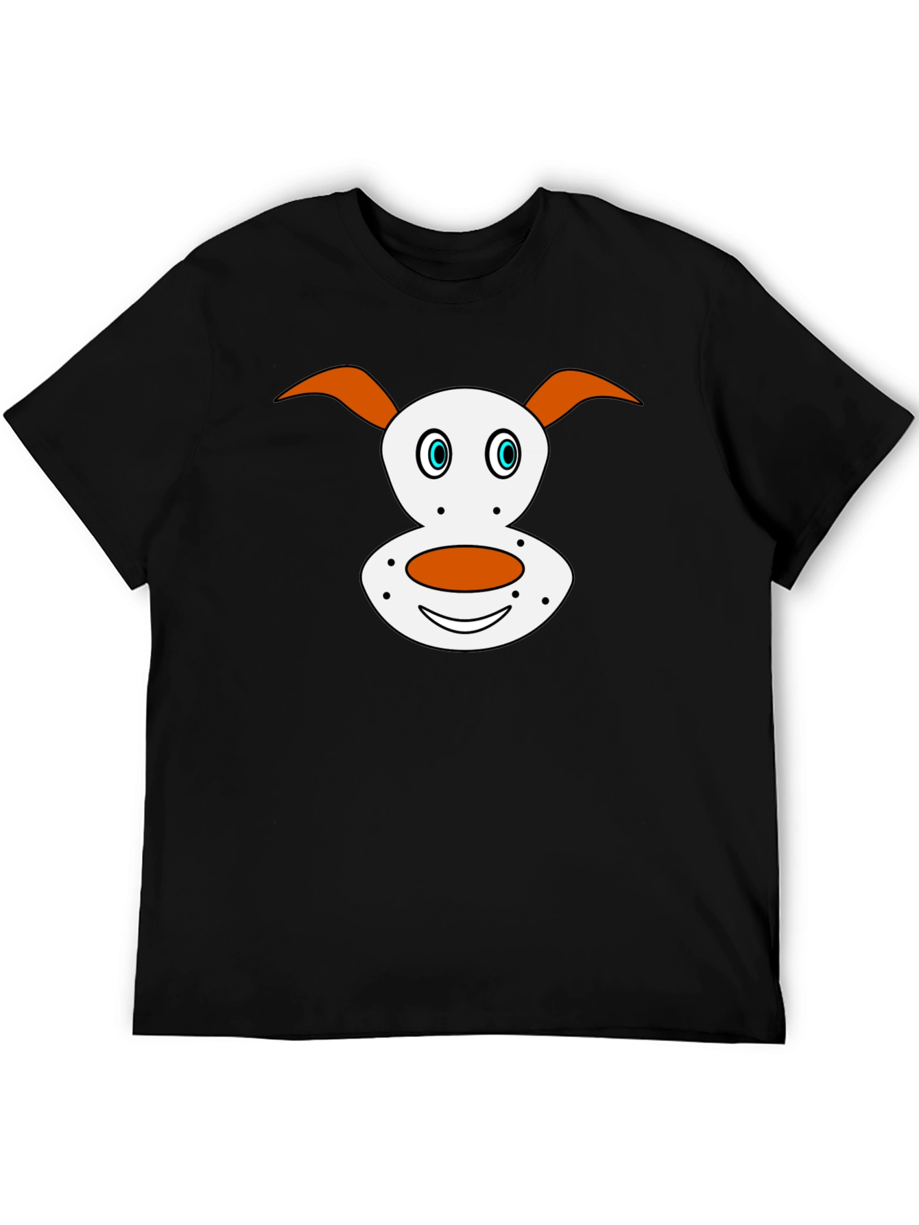 Cartoon Dog Face T-Shirt | Cute Dog Graphic Tee | Funny Dog Lover Shirt | Dog Lover Gift | Free Shipping $50+