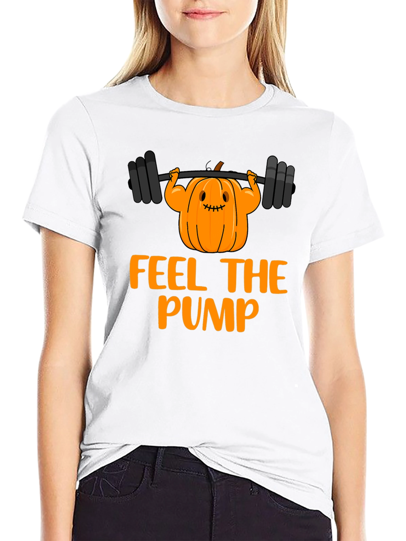Feel the Pump Halloween Gym T-Shirt
