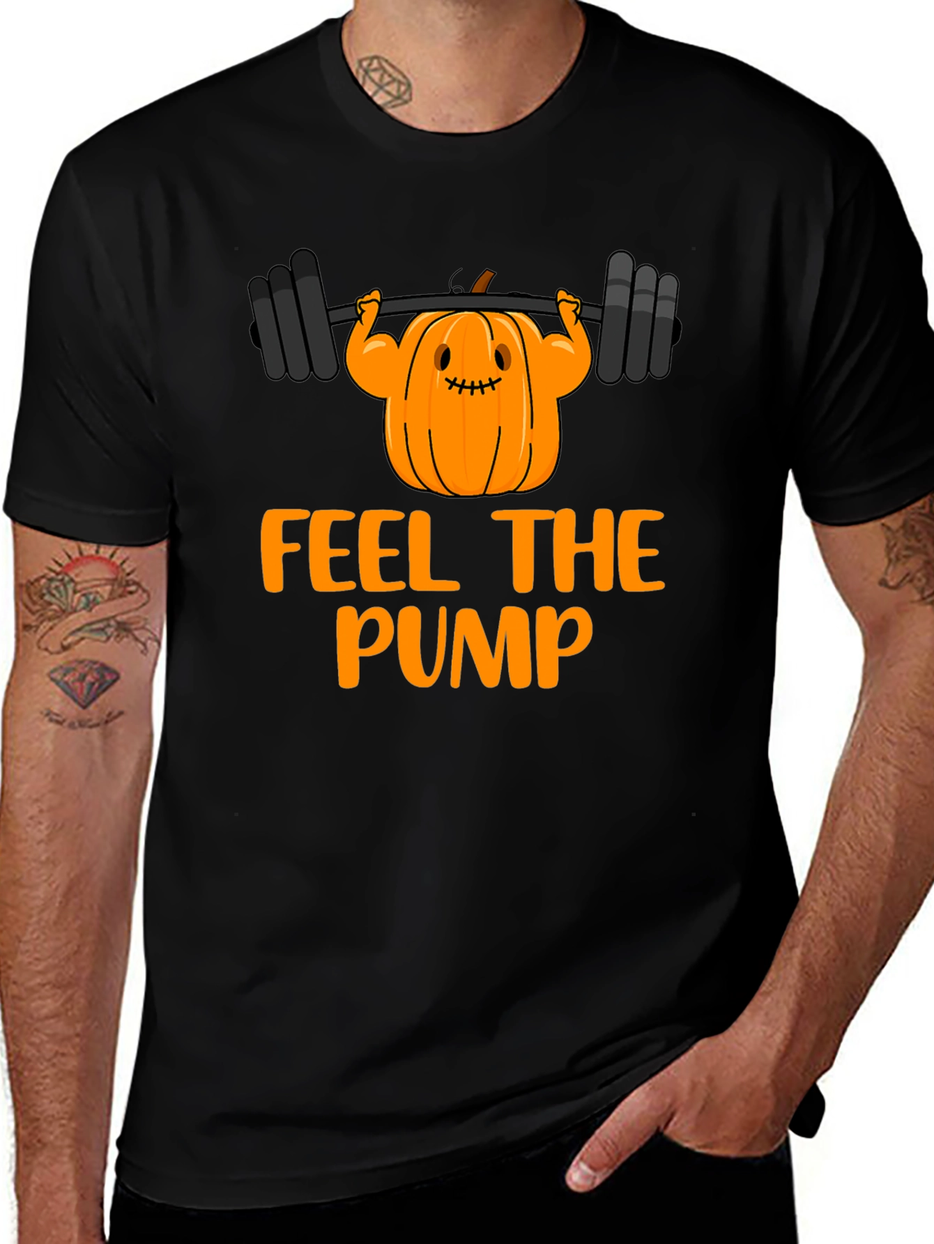Feel the Pump Halloween Gym T-Shirt