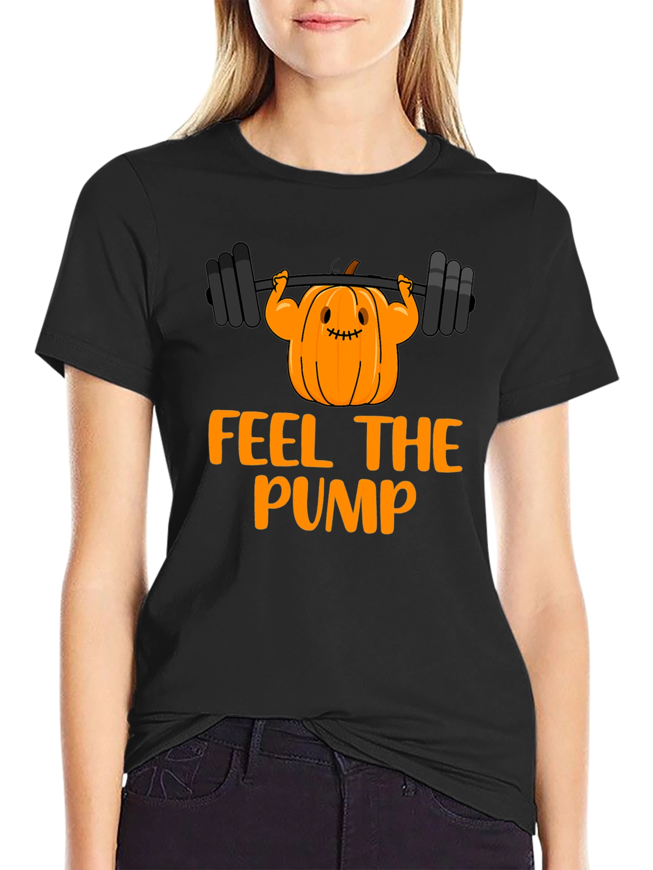 Feel the Pump Halloween Gym T-Shirt