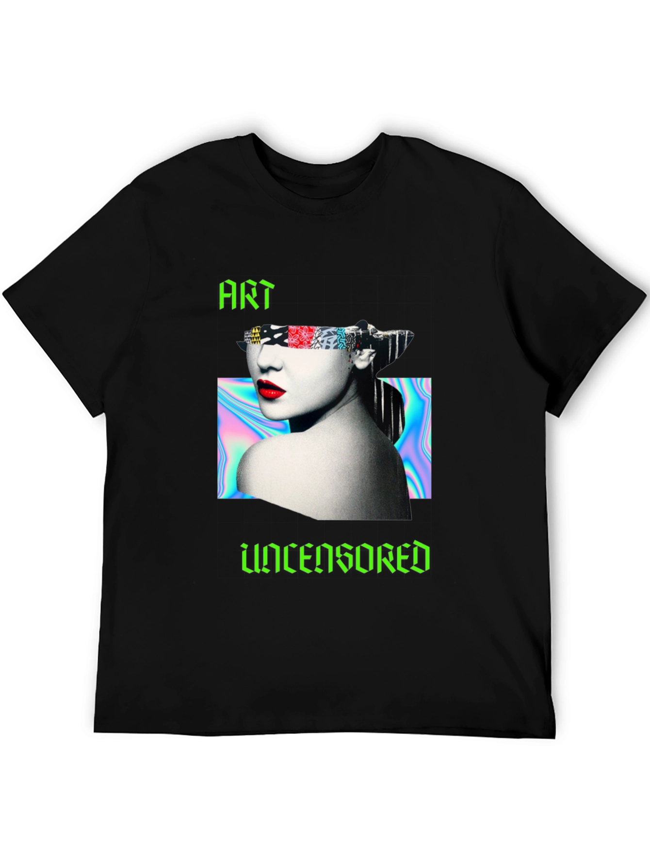 Edgy Art Uncensored Graphic Tee - Unisex