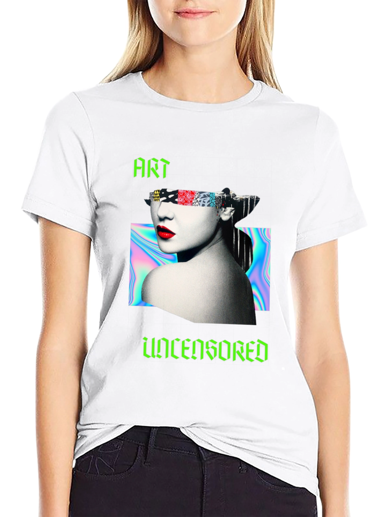 Edgy Art Uncensored Graphic Tee - Unisex