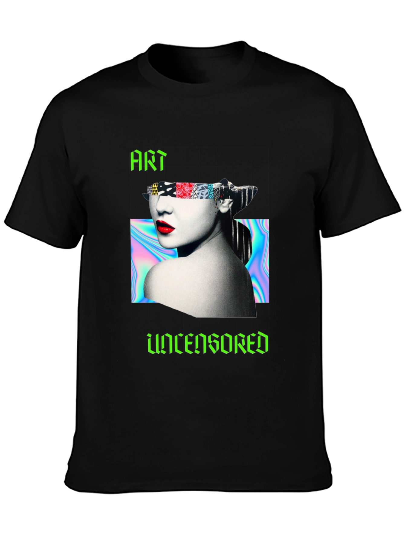 Edgy Art Uncensored Graphic Tee - Unisex
