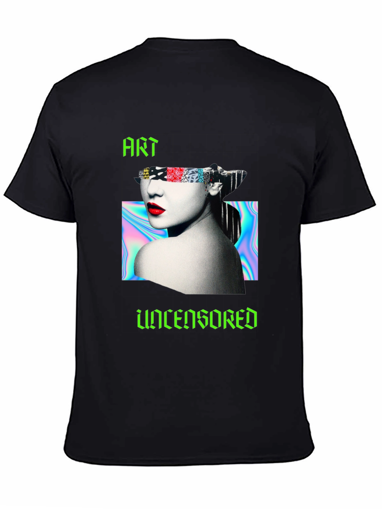 Edgy Art Uncensored Graphic Tee - Unisex