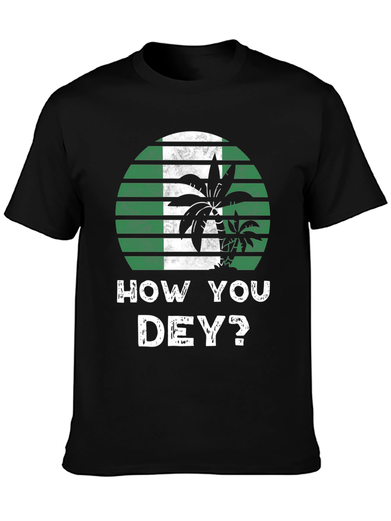 How You Dey? Nigeria Flag T-Shirt