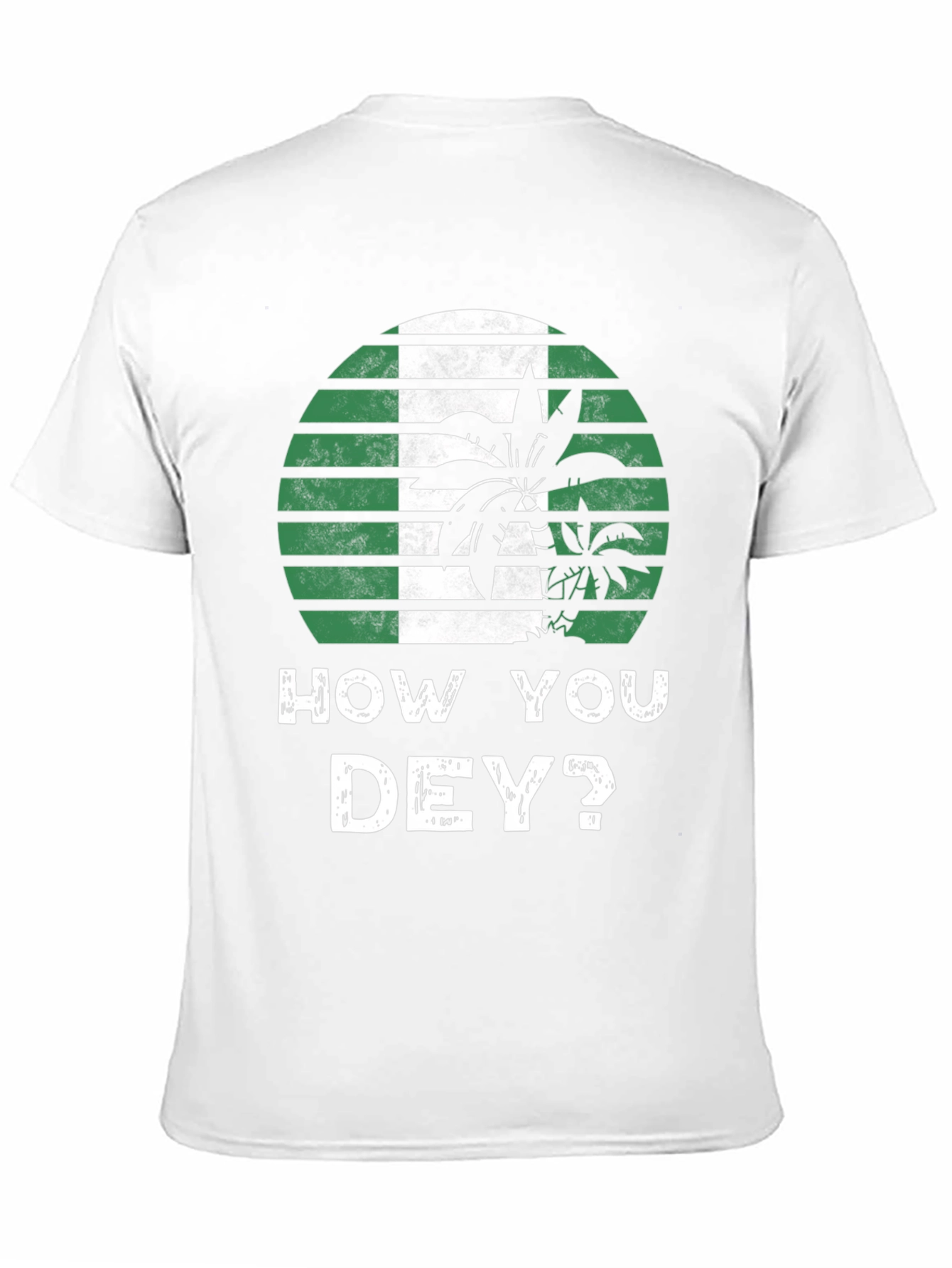 How You Dey? Nigeria Flag T-Shirt