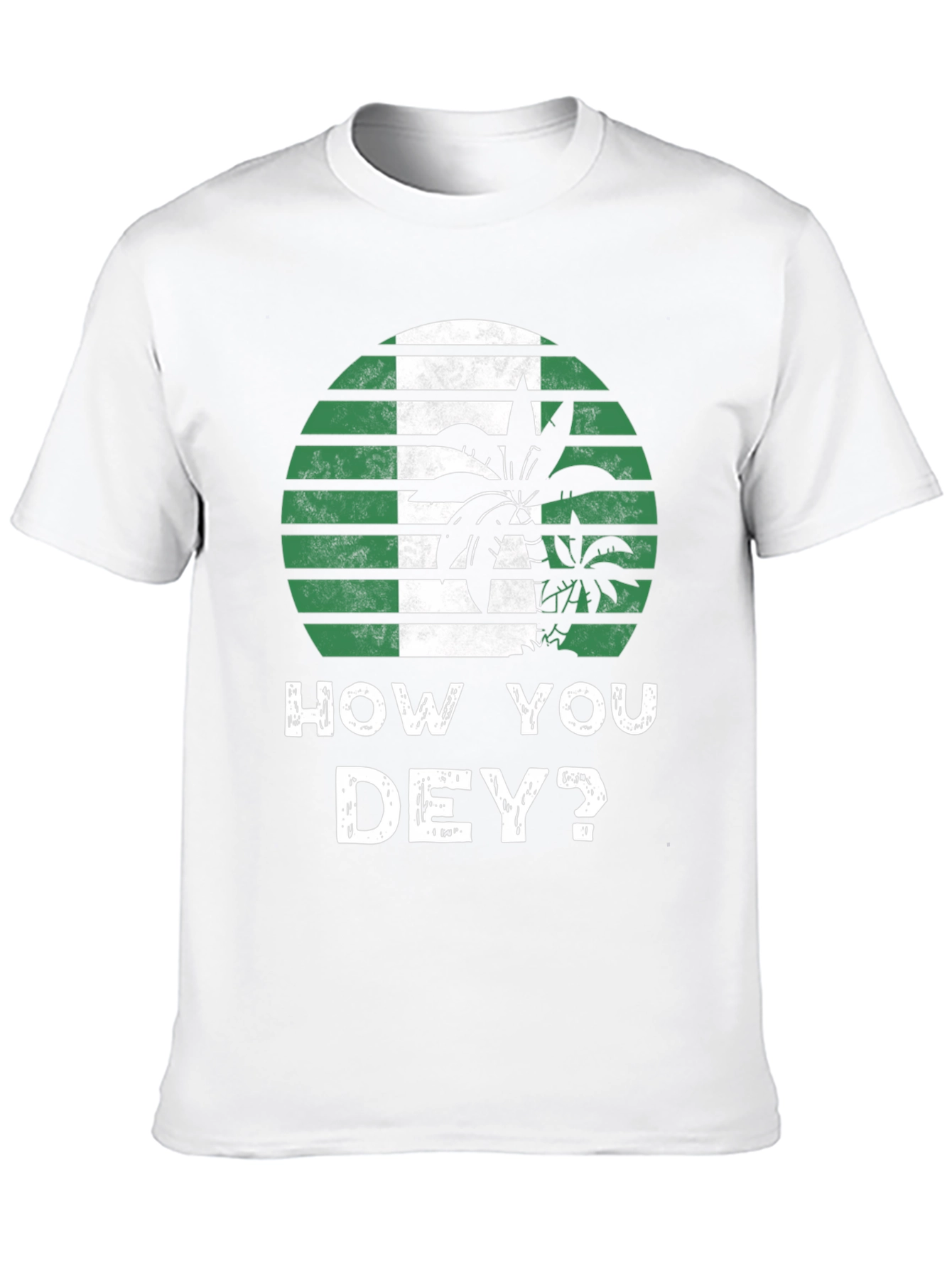 How You Dey? Nigeria Flag T-Shirt