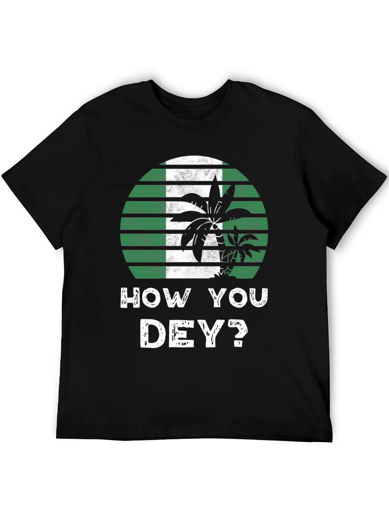 How You Dey? Nigeria Flag T-Shirt