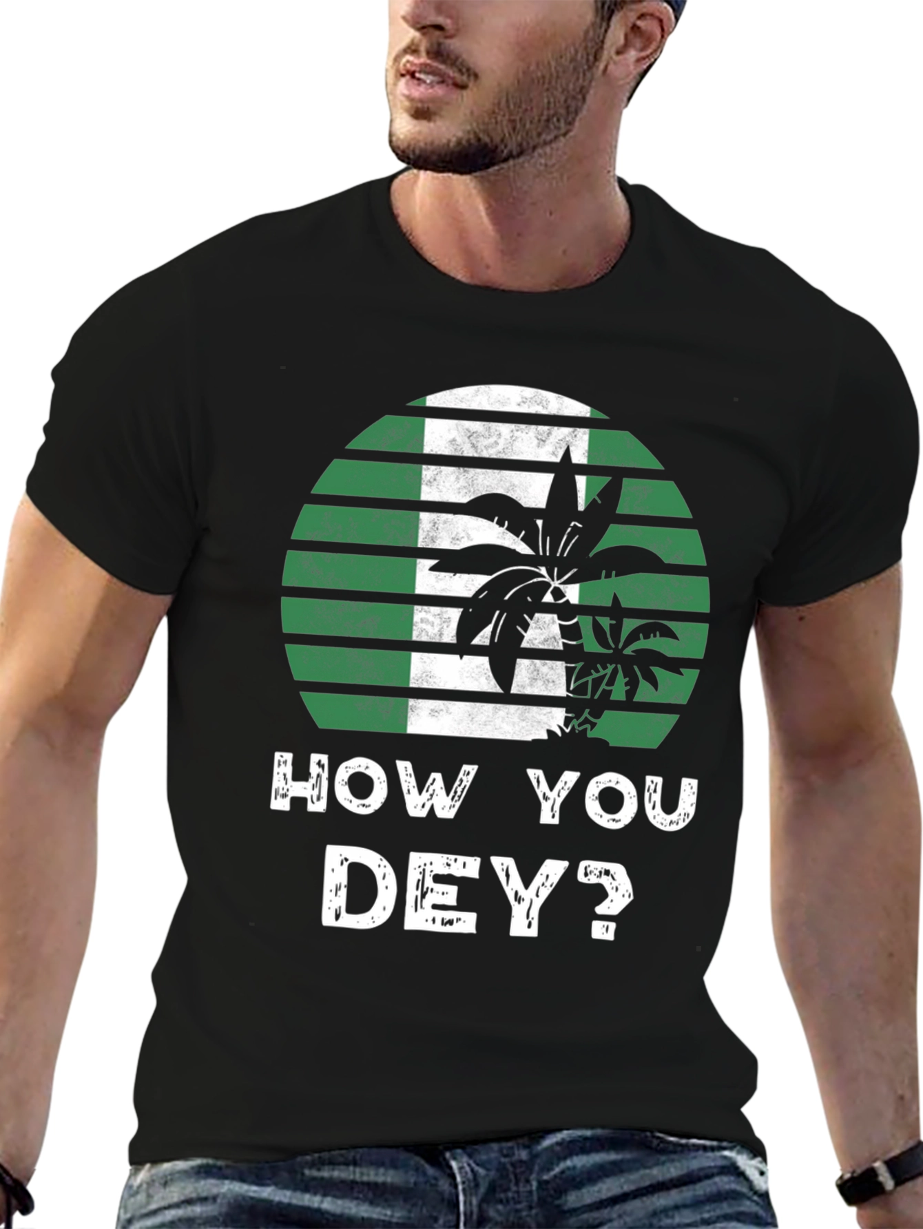 How You Dey? Nigeria Flag T-Shirt