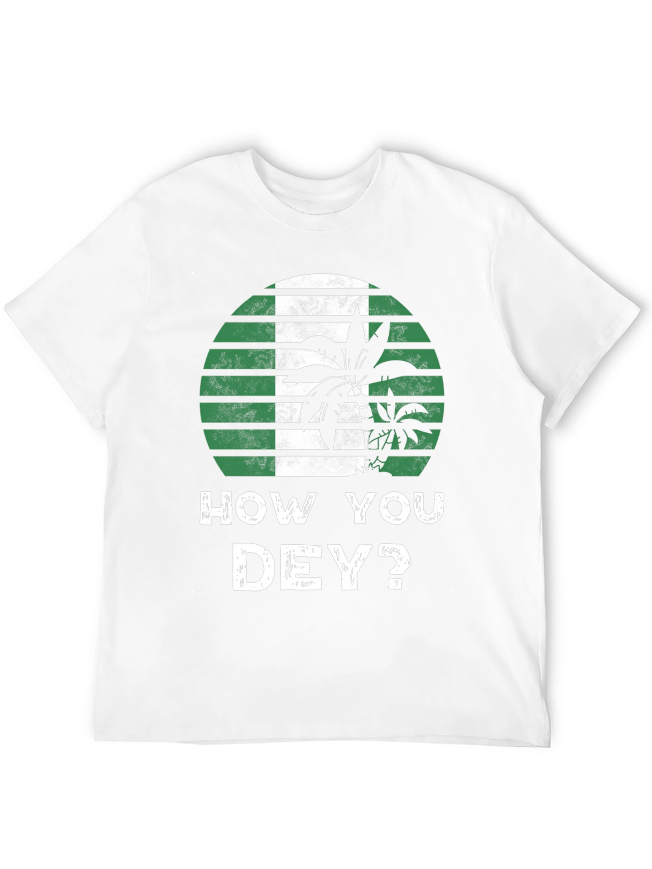 How You Dey? Nigeria Flag T-Shirt