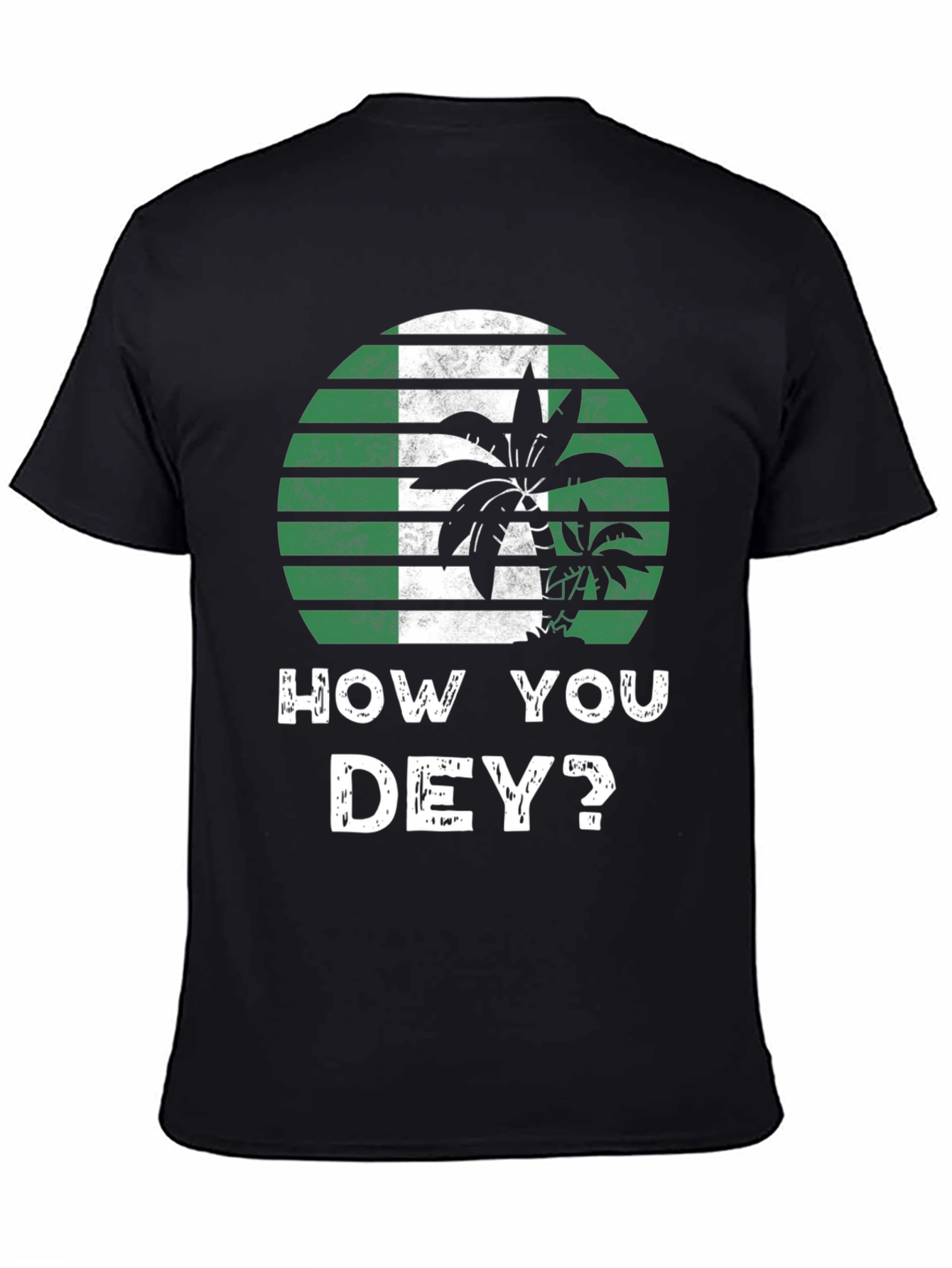 How You Dey? Nigeria Flag T-Shirt